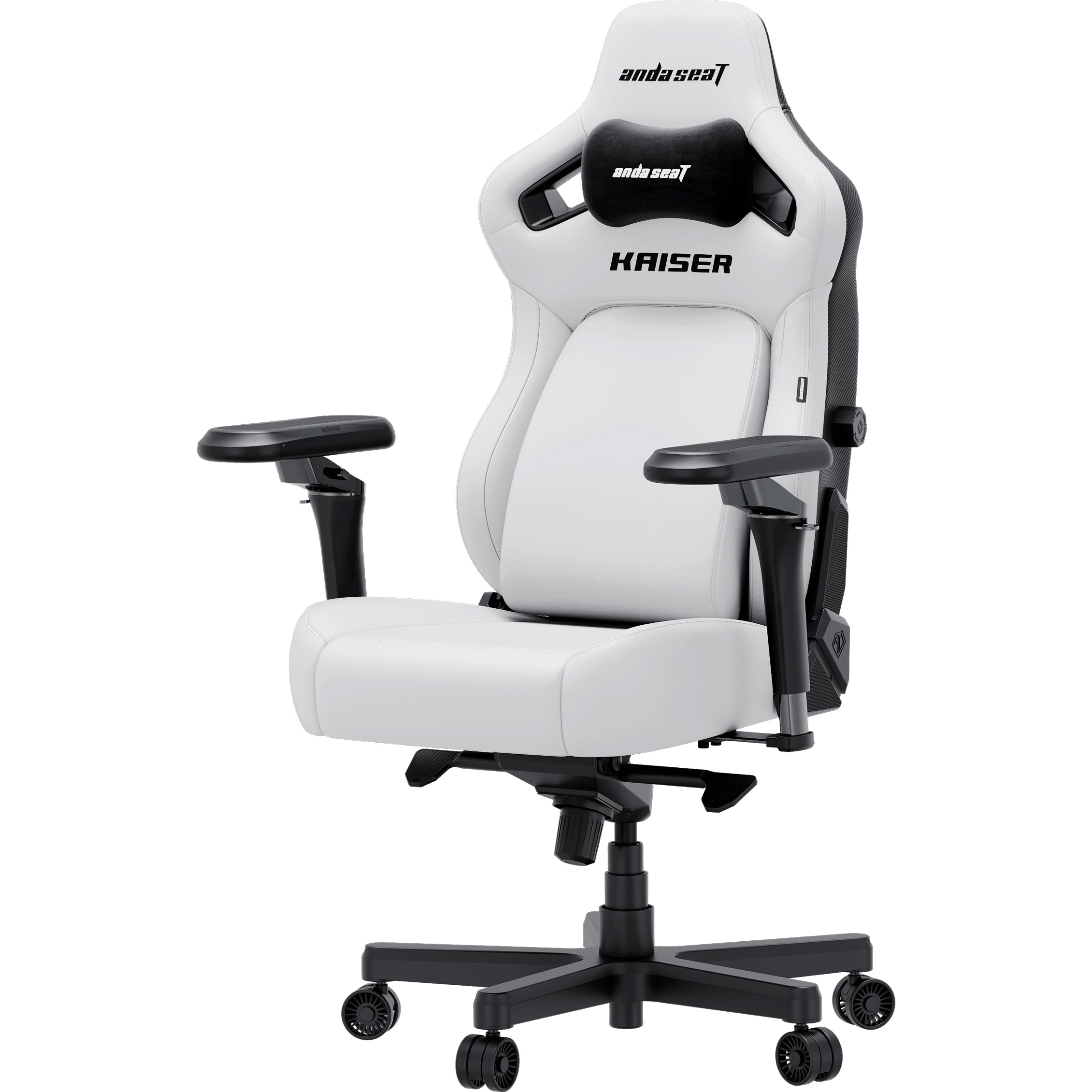 Крісло геймерське ANDA SEAT Kaiser 4 V2 PVC XL Cloudy White