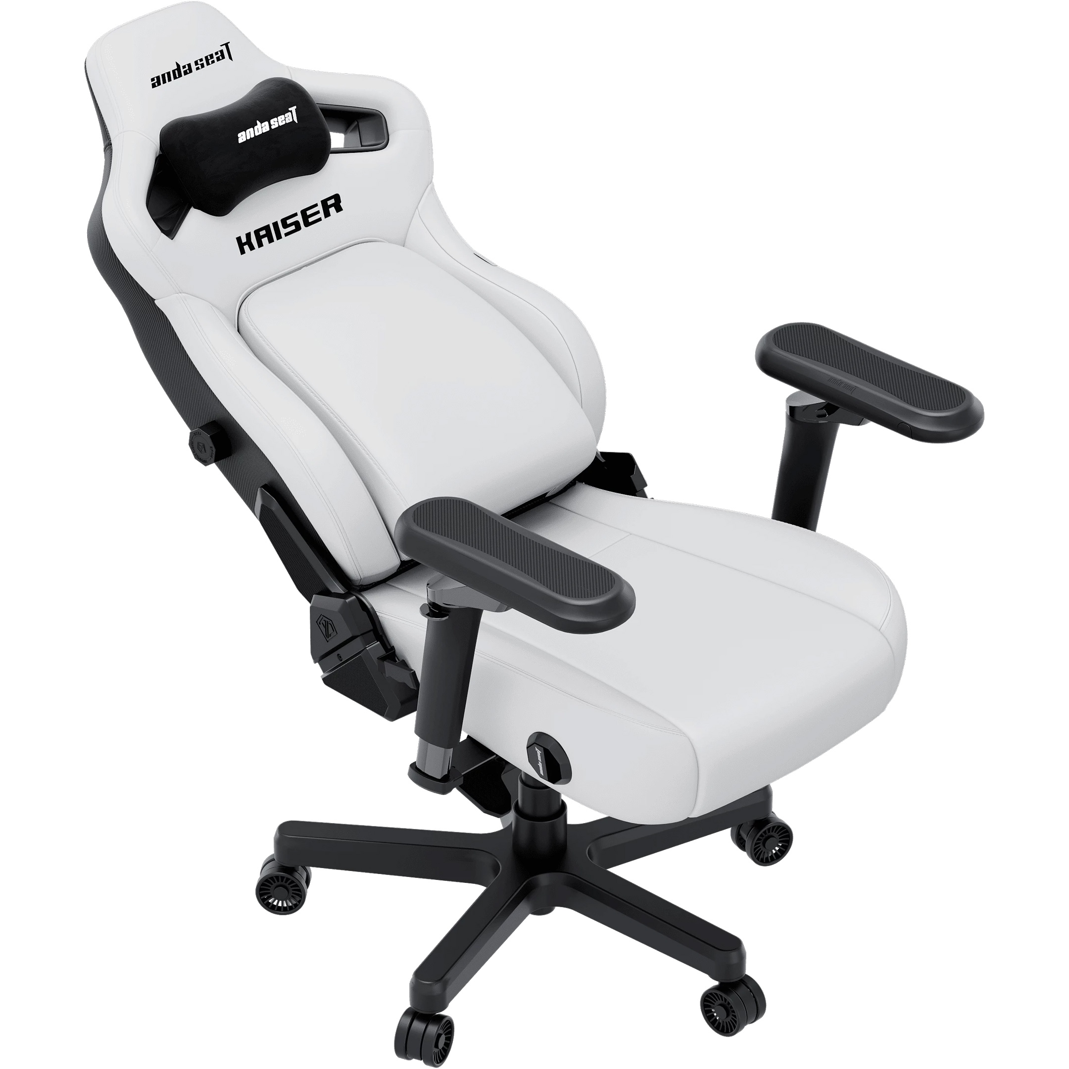 Крісло геймерське ANDA SEAT Kaiser 4 V2 PVC XL Cloudy White