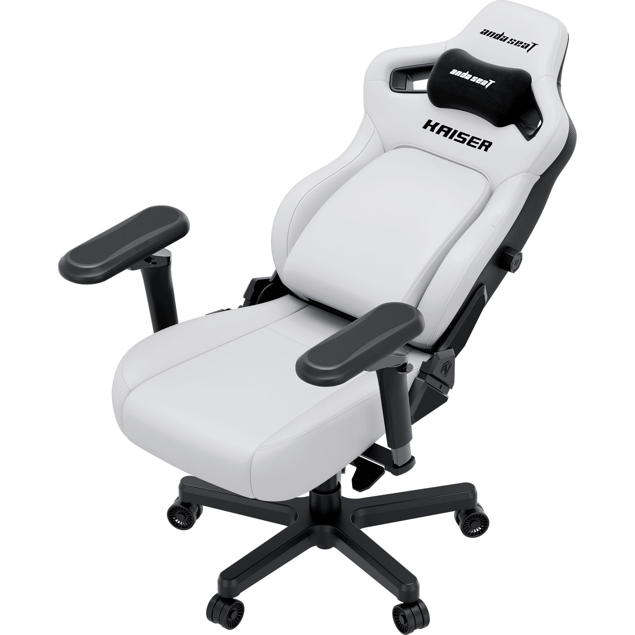 Крісло геймерське ANDA SEAT Kaiser 4 V2 PVC XL Cloudy White