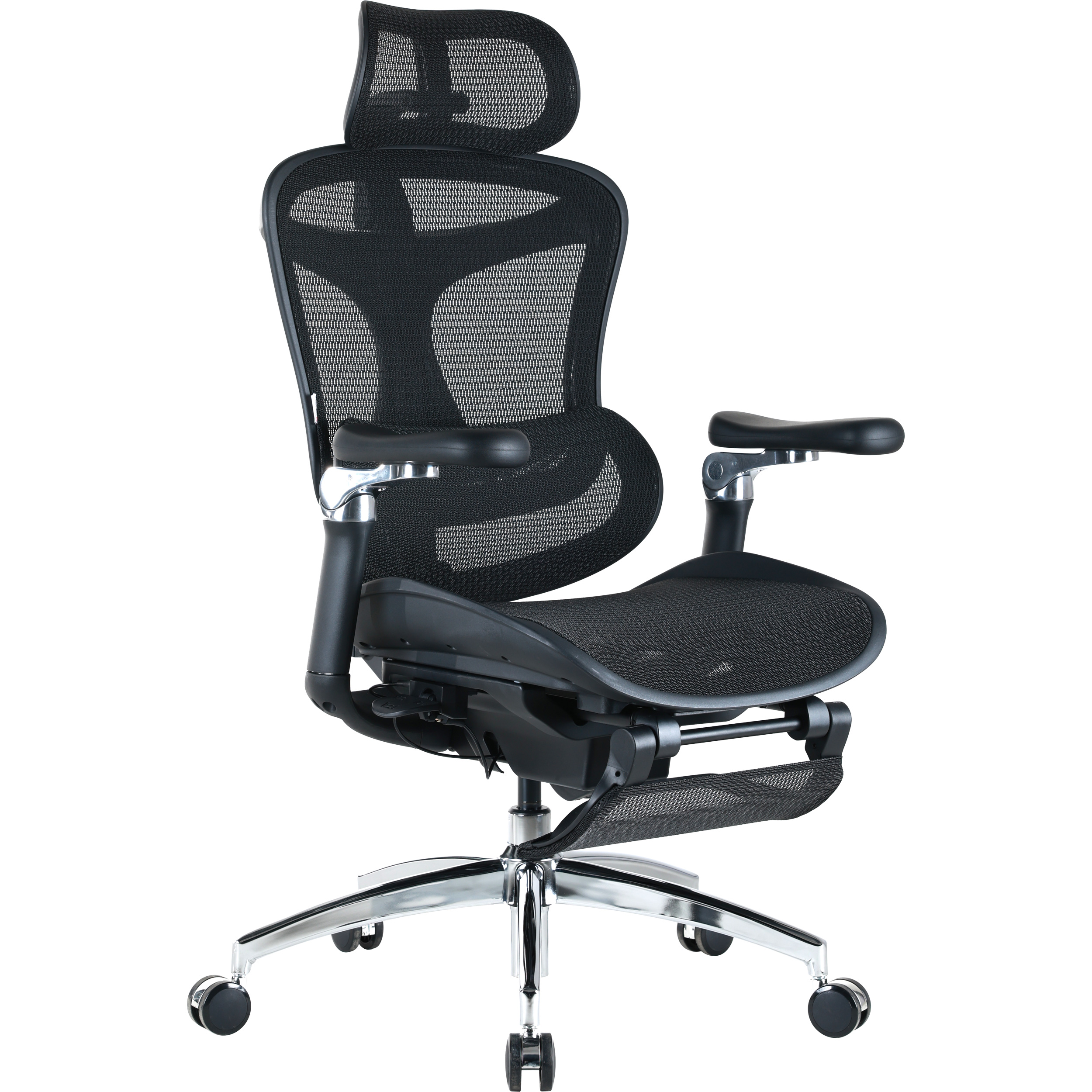 Кресло офисное SIHOO Doro C300 Pro with footrest Mesh Black