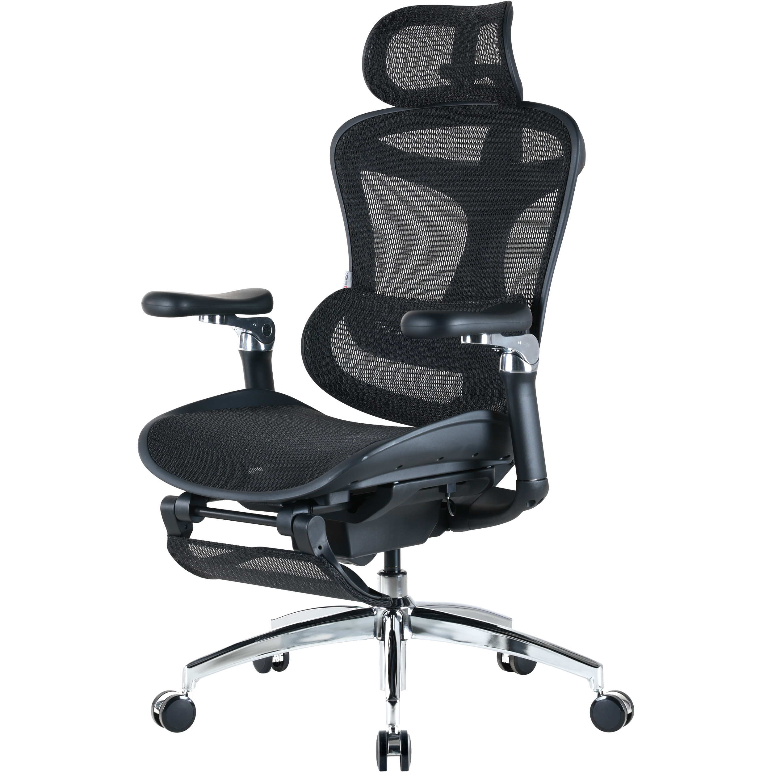 Кресло офисное SIHOO Doro C300 Pro with footrest Mesh Black