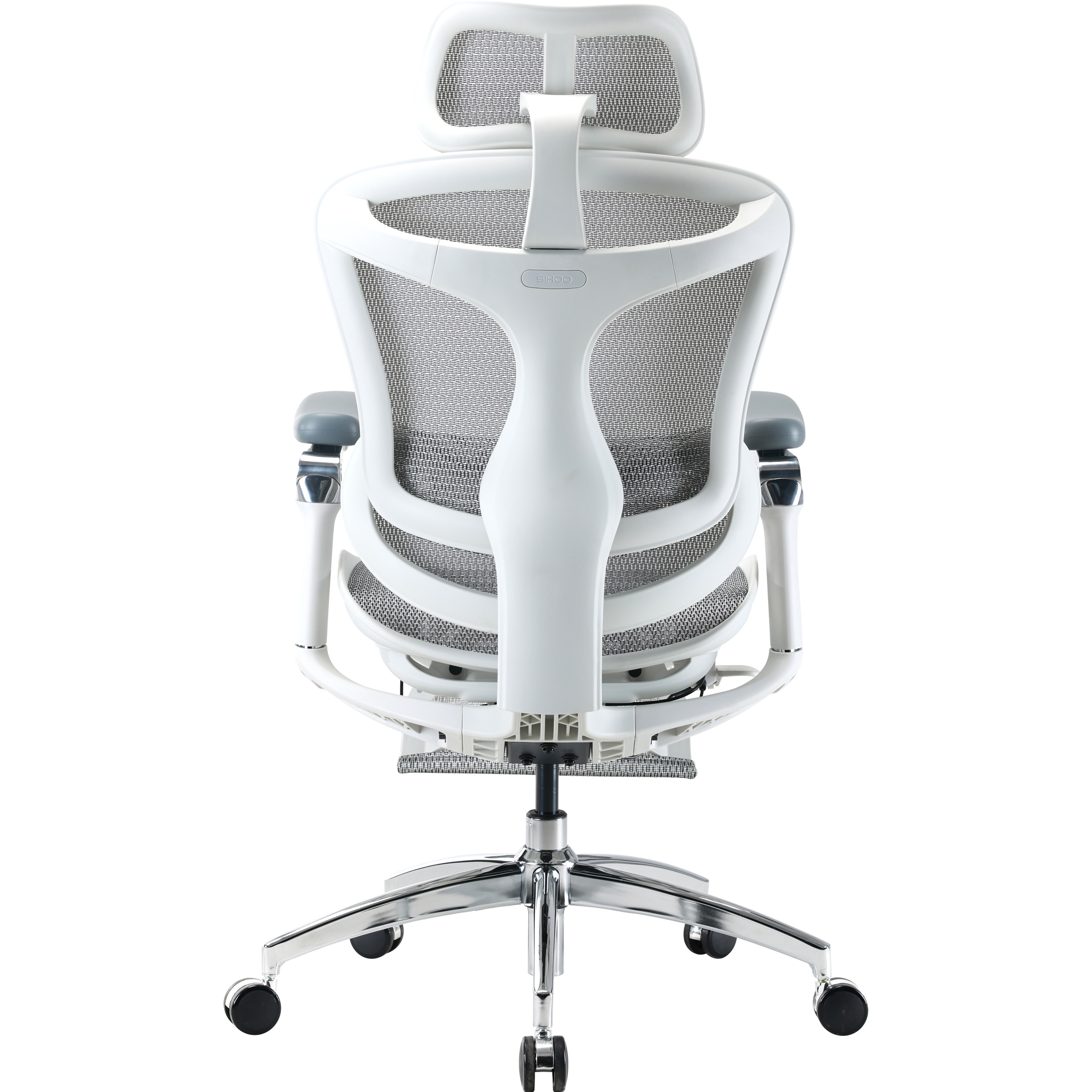 Крісло офісне SIHOO Doro C300 Pro with footrest Mesh White
