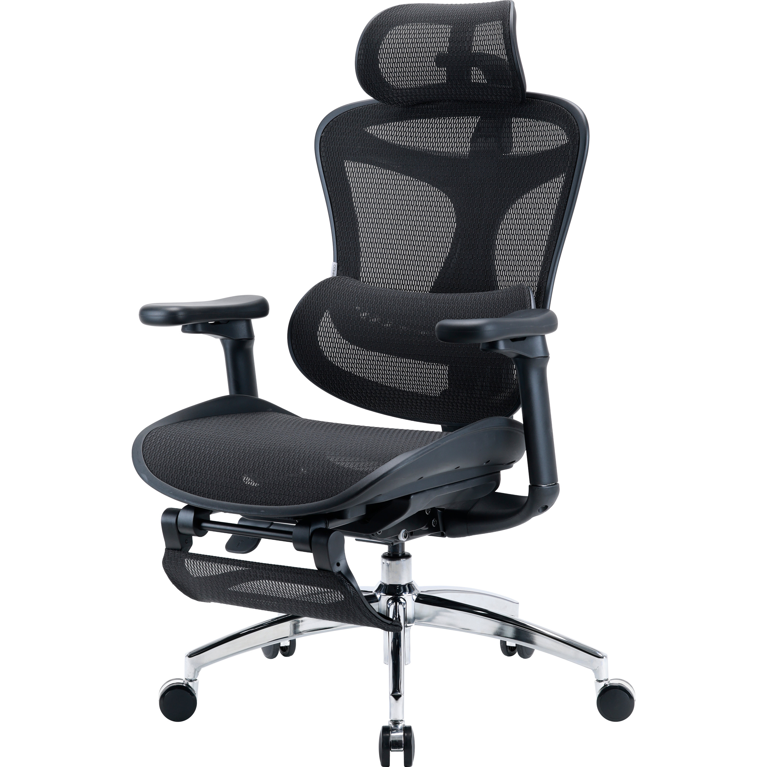 Кресло офисное SIHOO Doro C300L with footrest Mesh Black