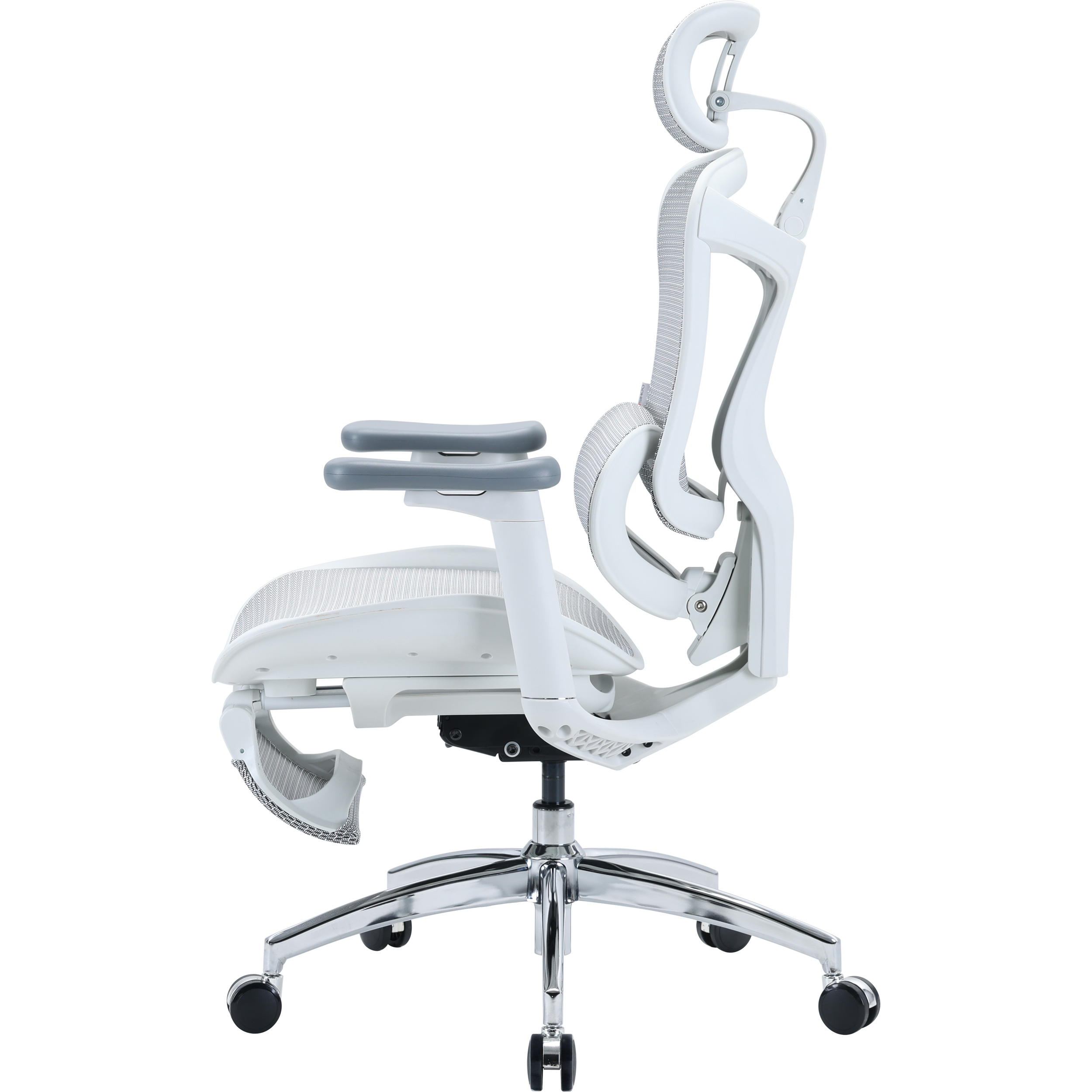 Крісло офісне SIHOO Doro C300L with footrest Mesh White