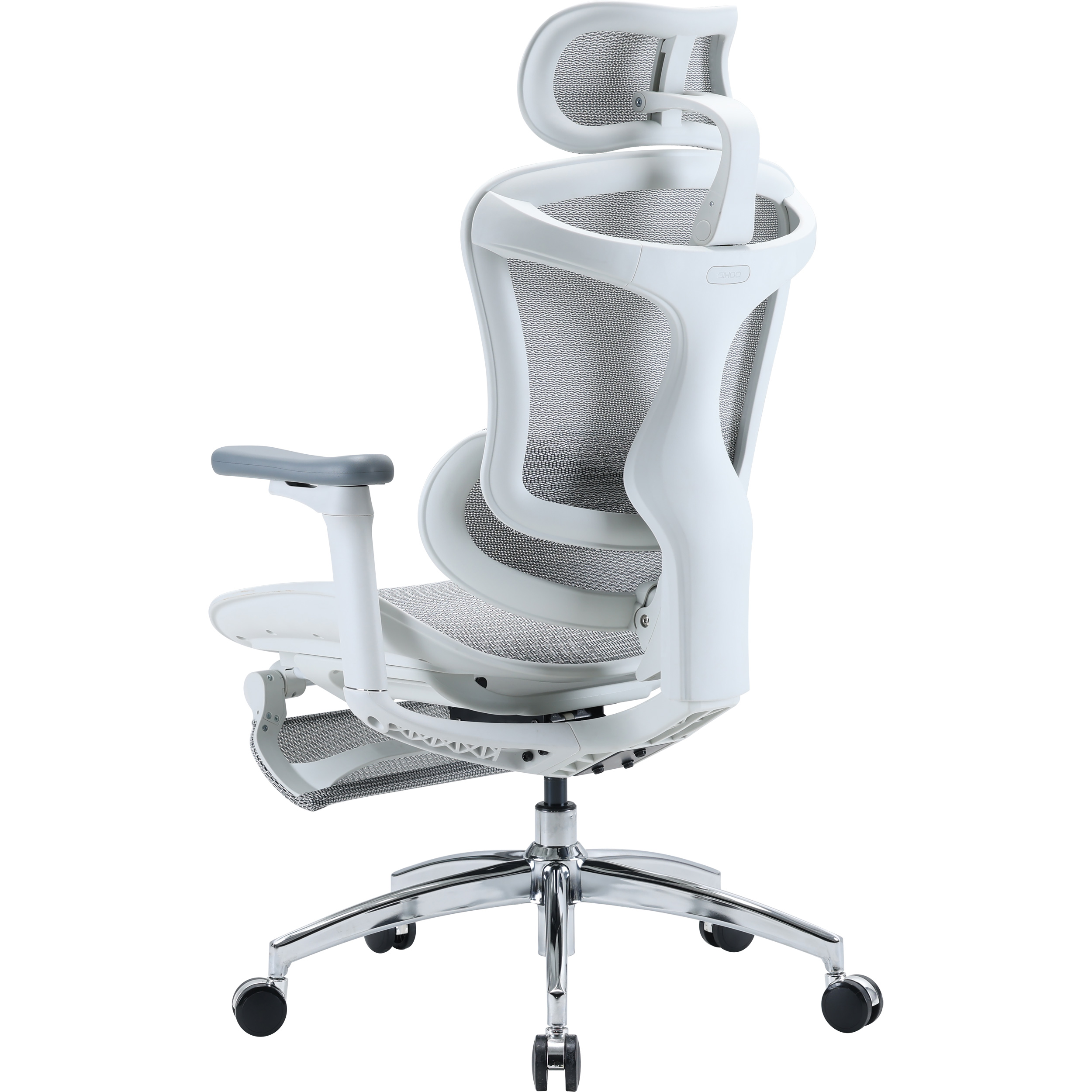 Крісло офісне SIHOO Doro C300L with footrest Mesh White