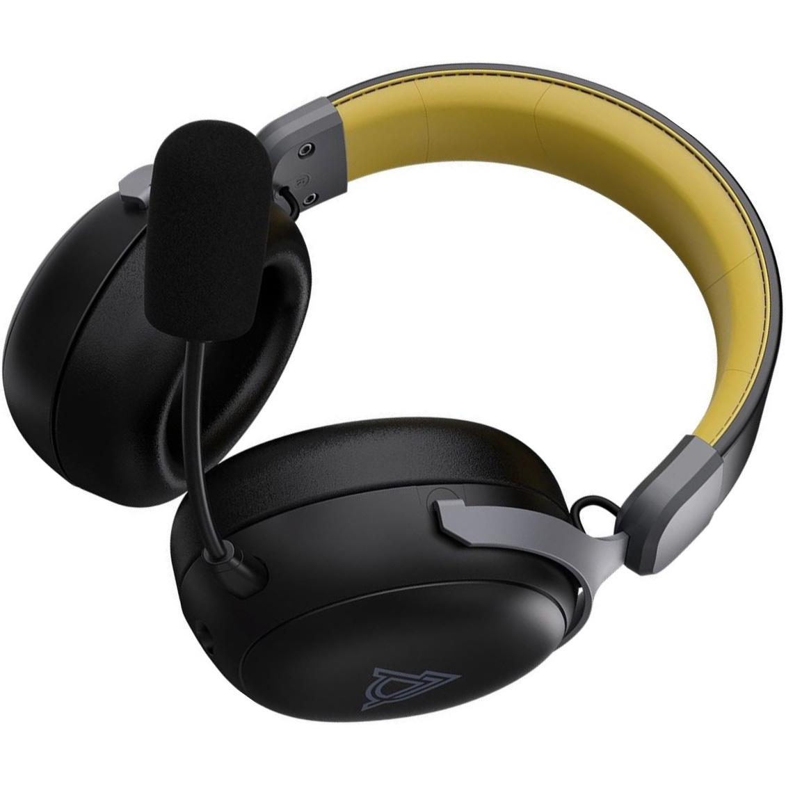 Навушники геймерскі AJAZZ AHM08 Max Black/Gray/Yellow