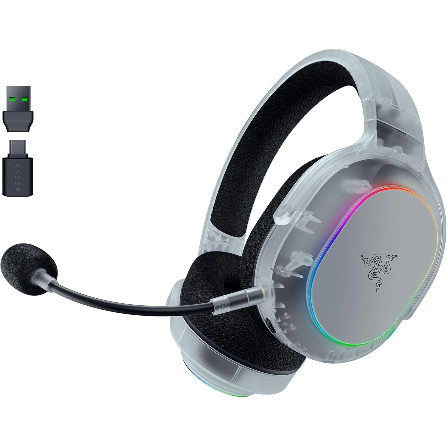 Навушники геймерскі RAZER Barracuda X Chroma Phantom White Edition (RZ04-05220400-R3M1)