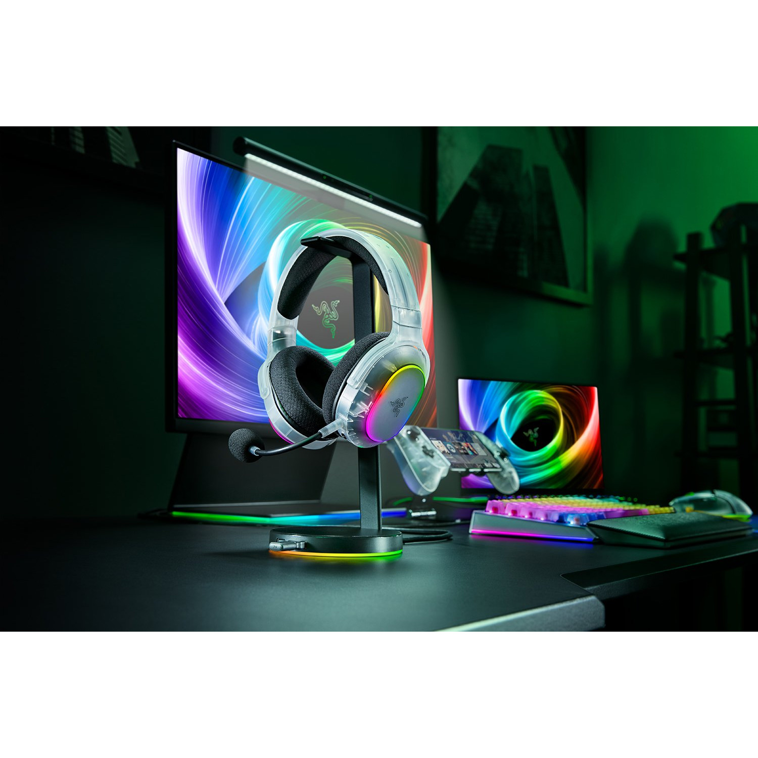 Навушники геймерскі RAZER Barracuda X Chroma Phantom White Edition (RZ04-05220400-R3M1)