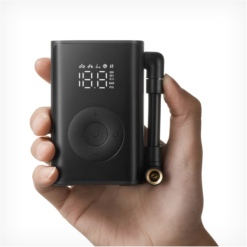 Портативный насос Xiaomi MIJIA Compact Portable Electric Air Compressor (BHR08TYGL)
