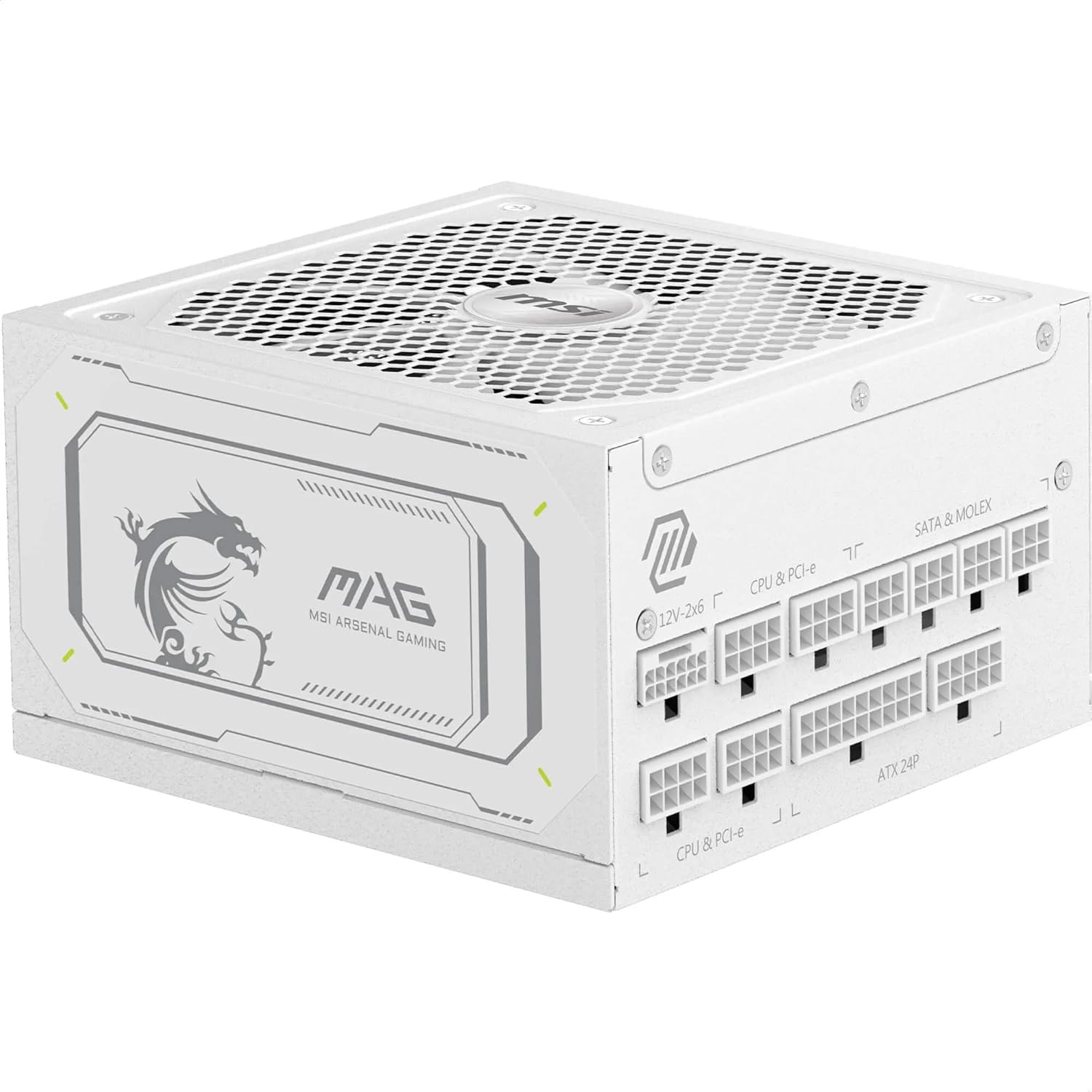 Блок живлення 1000W MSI MAG A1000GL PCIE5 White