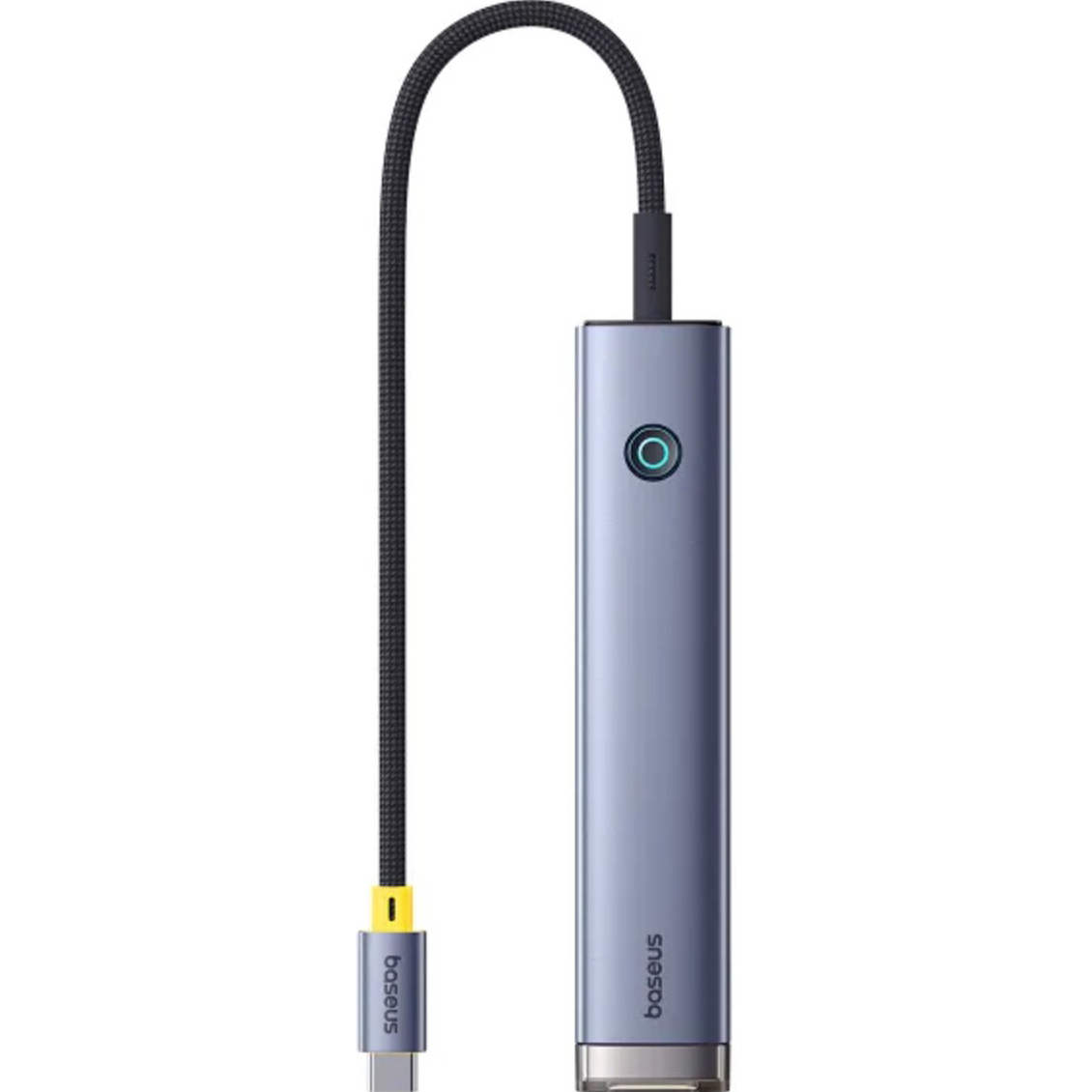Порт-реплікатор BASEUS 4K@60Hz Ultra Clarity UltraJoy Series 7-Port Hub Air (B00052803811-02)