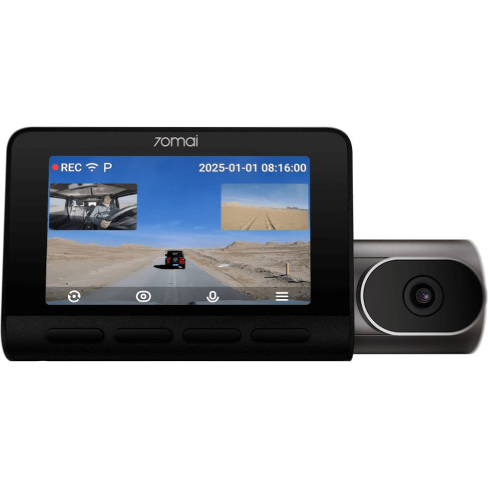 Автомобільний відеореєстратор з камерою заднього виду Xiaomi 70MAI Dash Cam 4K T800-41 Premium Set