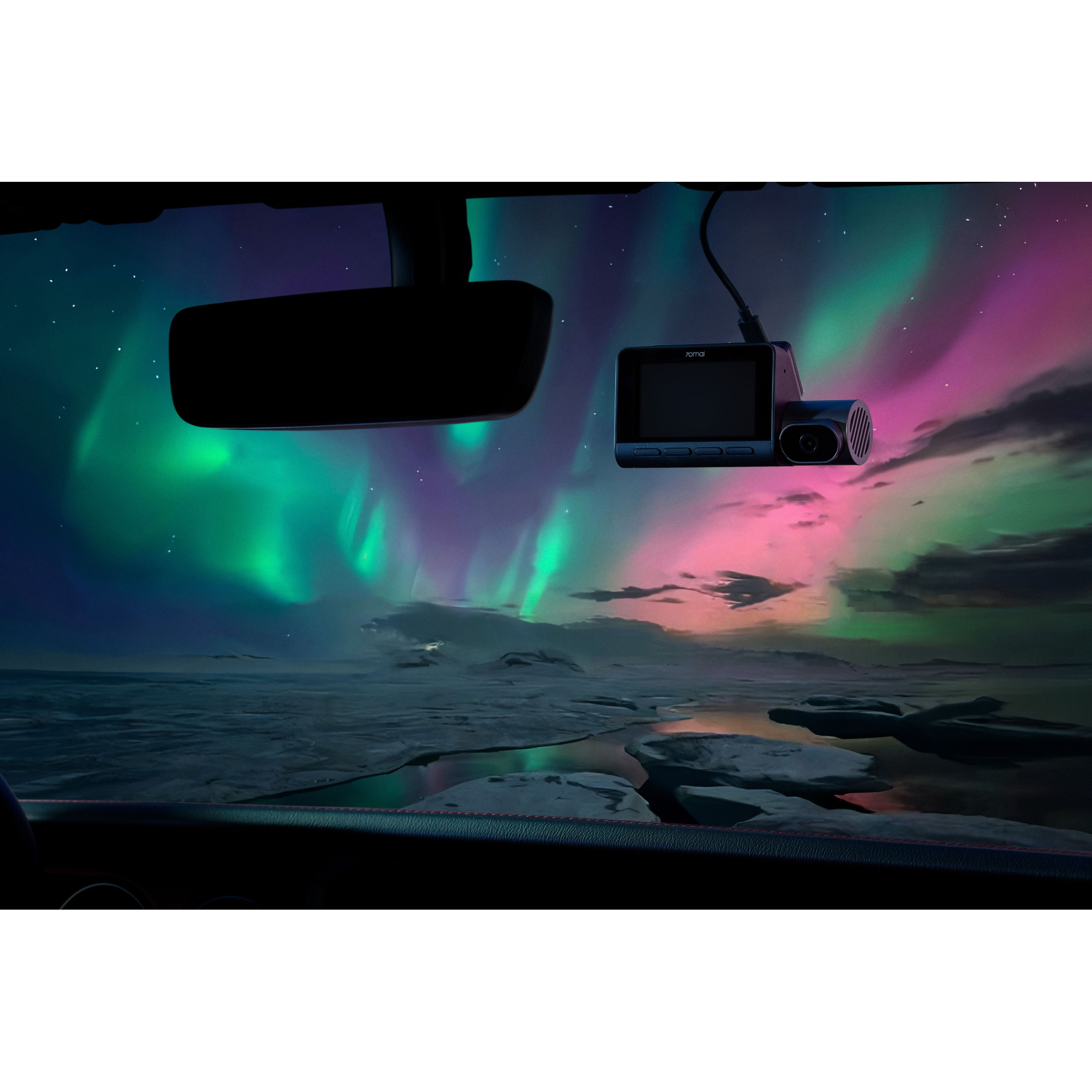 Автомобільний відеореєстратор з камерою заднього виду Xiaomi 70MAI Dash Cam 4K T800-41 Premium Set