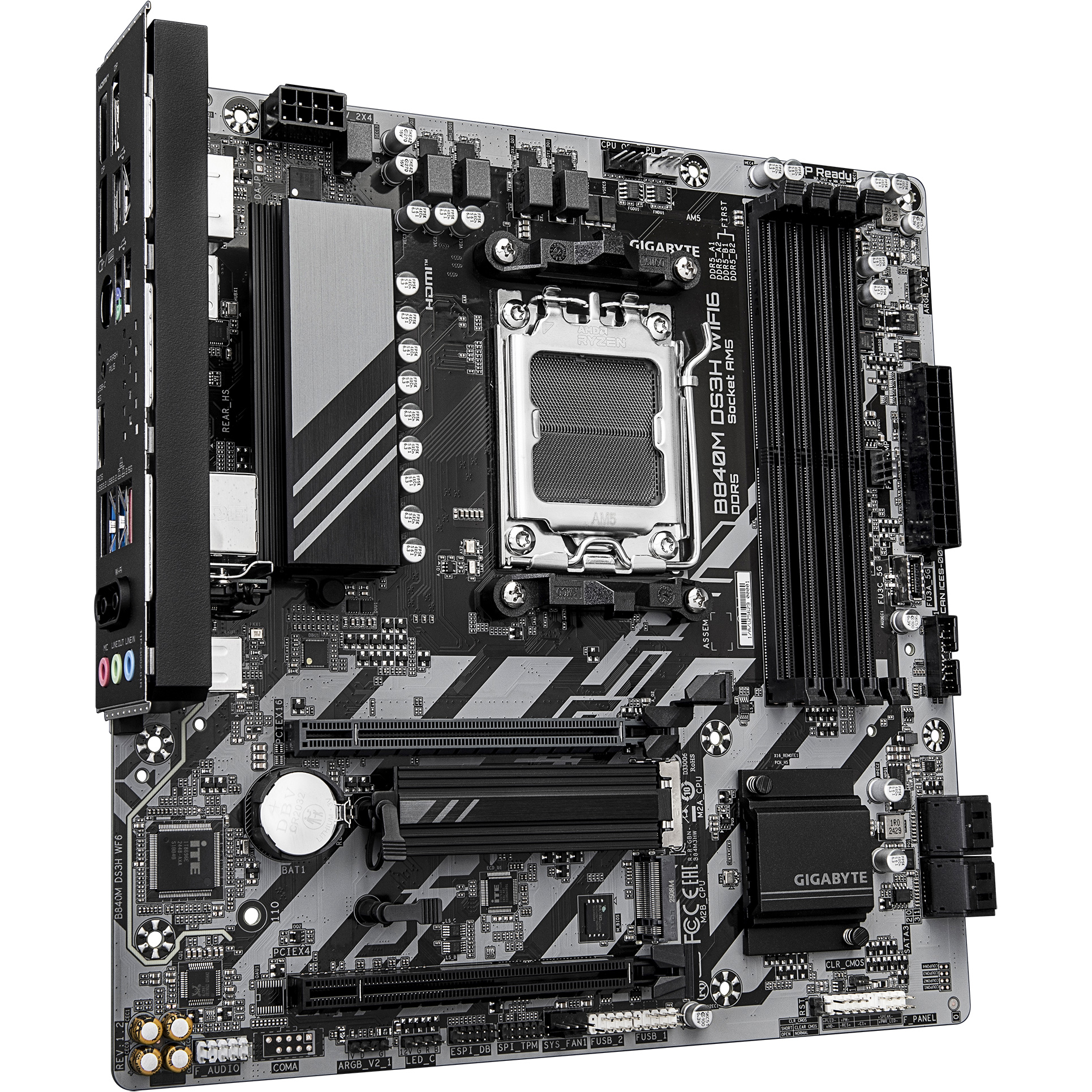 Материнская плата GIGABYTE B840M DS3H WiFi6