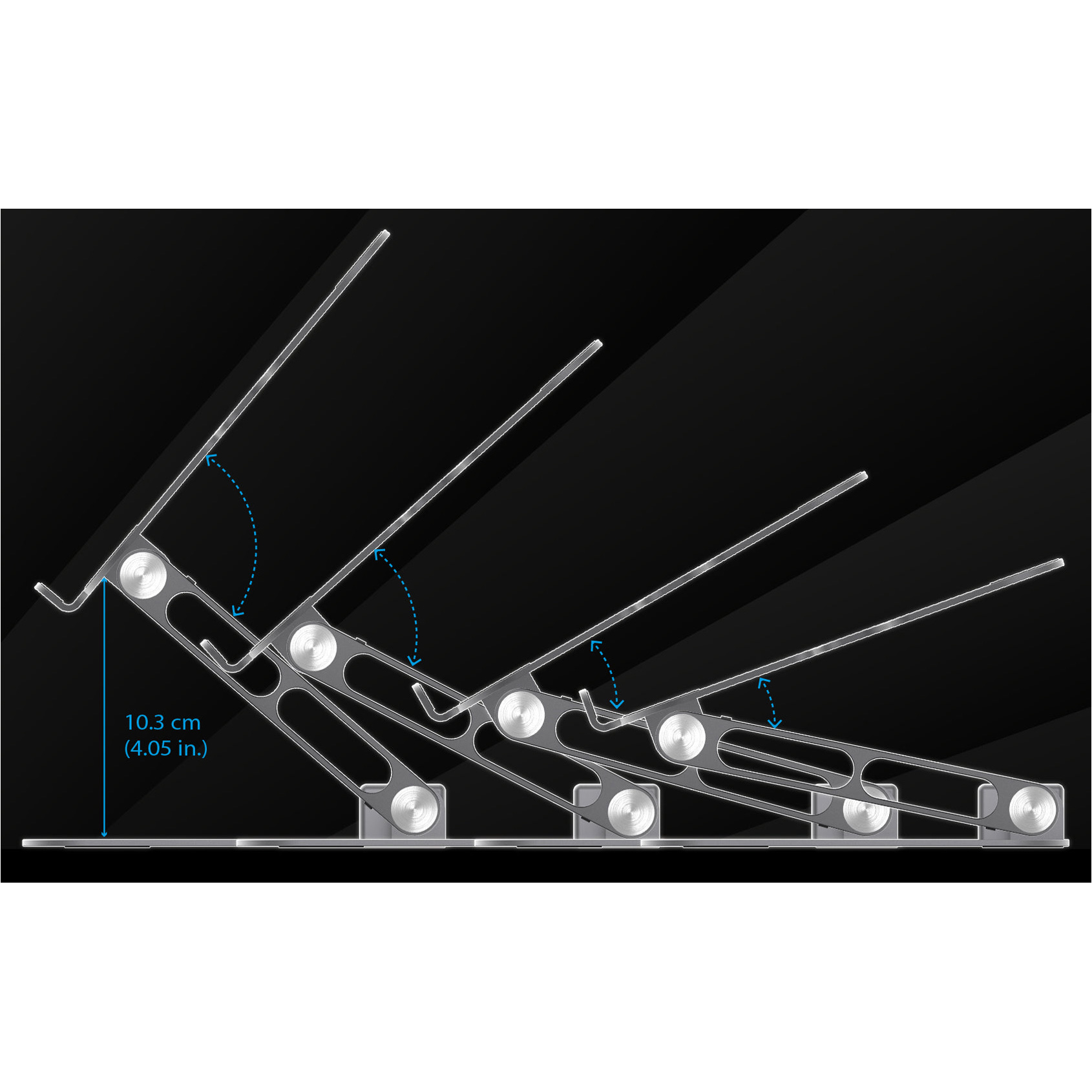 Підставка для ноутбука J5CREATE Multi-Angle 4K Docking Stand (JTS327-N)