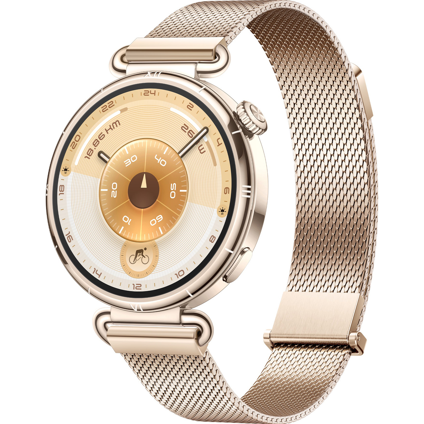 Смарт-часы HUAWEI Watch GT6 41mm Gold Milanese (55020FTP)