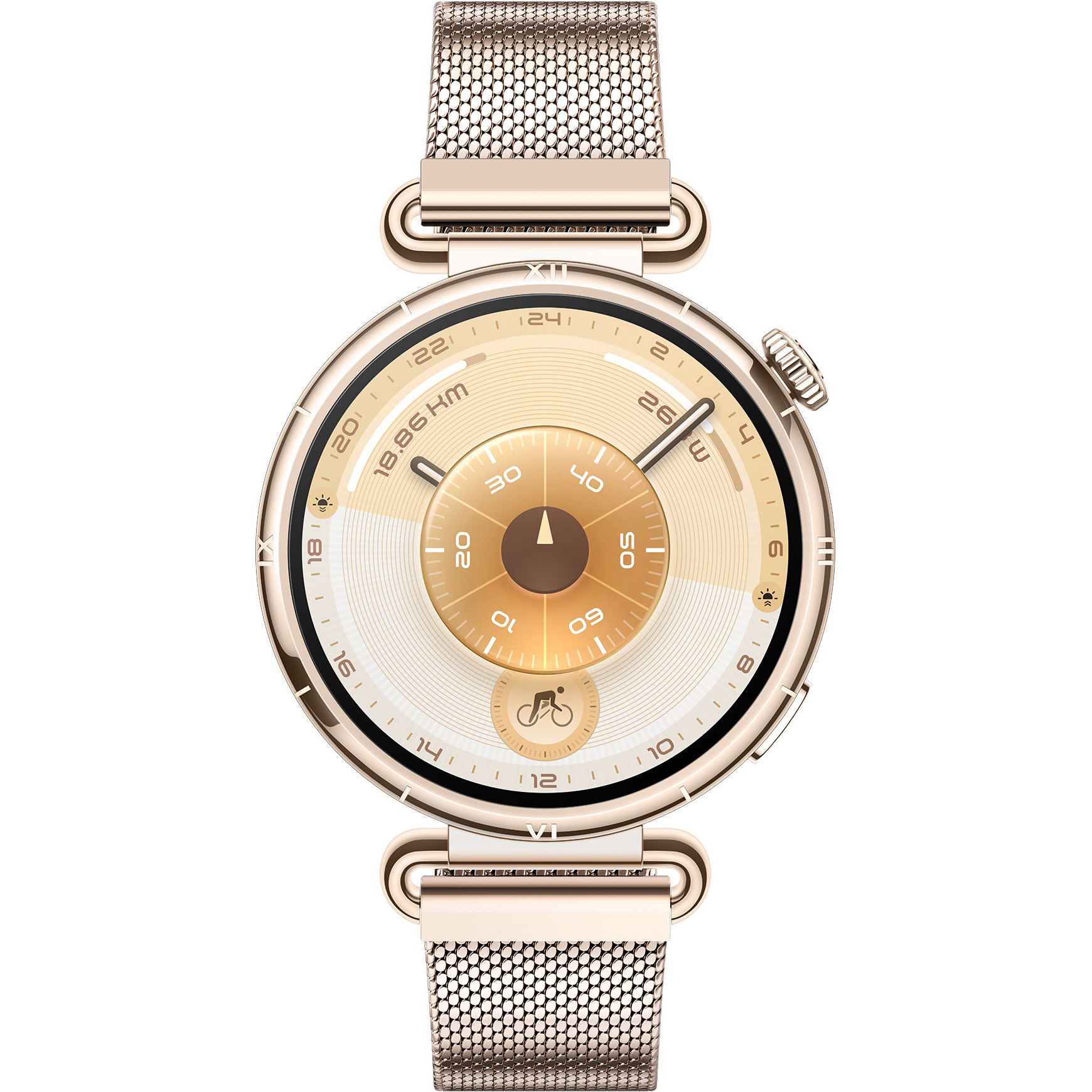 Смарт-часы HUAWEI Watch GT6 41mm Gold Milanese (55020FTP)