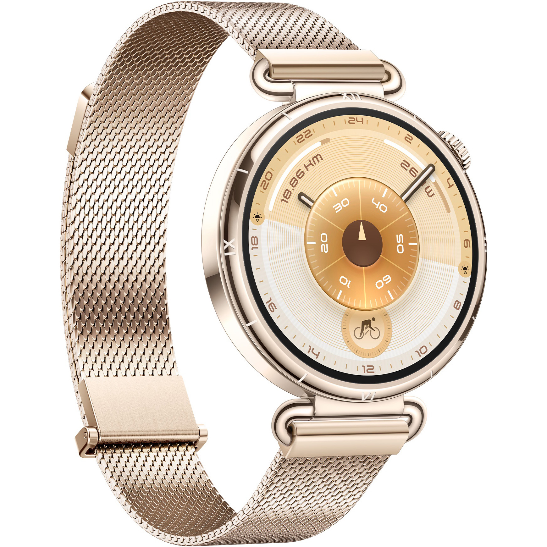 Смарт-часы HUAWEI Watch GT6 41mm Gold Milanese (55020FTP)