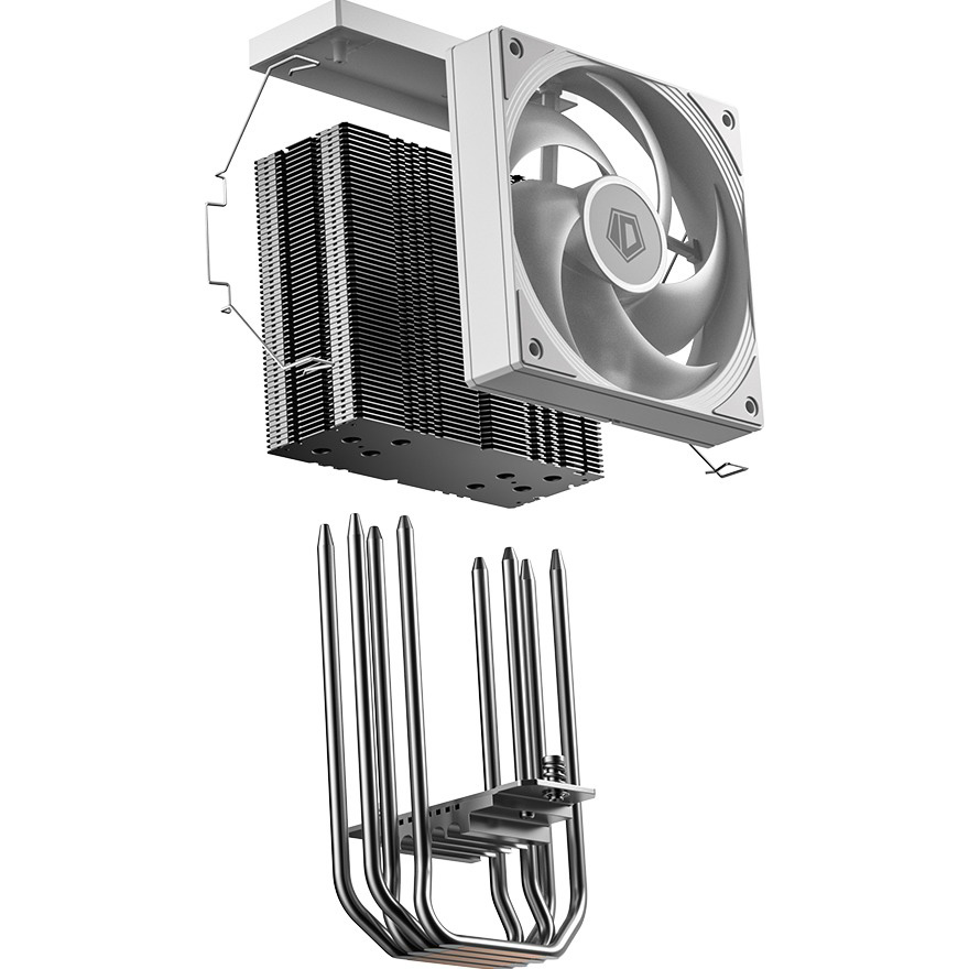 Кулер для процессора ID-COOLING Frozn A410 SE ARGB White