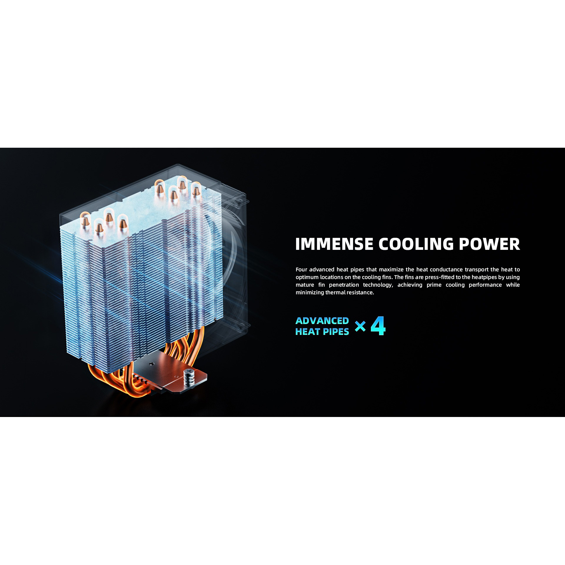 Кулер для процессора ID-COOLING Frozn A410 SE ARGB White