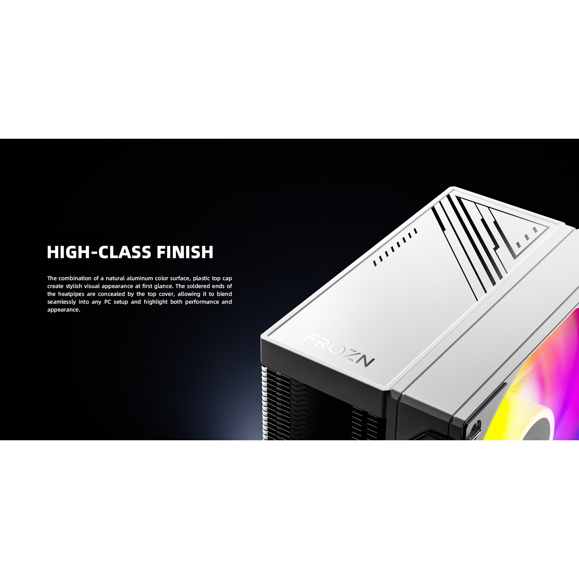 Кулер для процессора ID-COOLING Frozn A410 SE ARGB White
