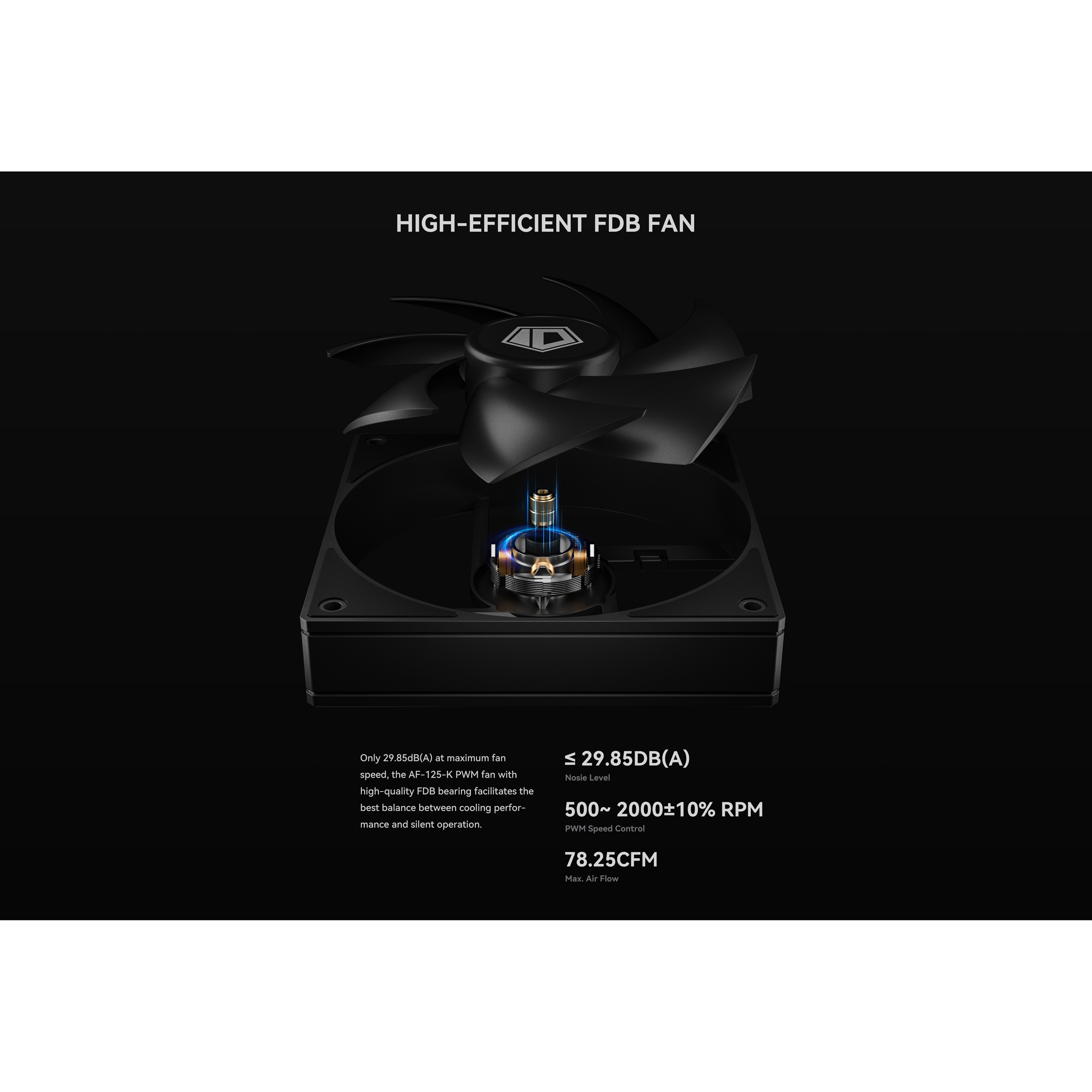 Кулер для процессора ID-COOLING Frozn A410 TD Black