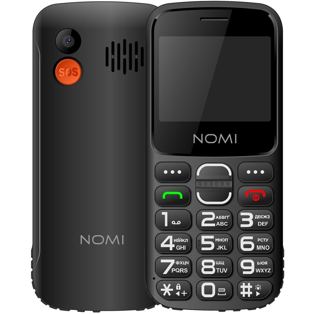 Мобильный телефон NOMI i2320 Black