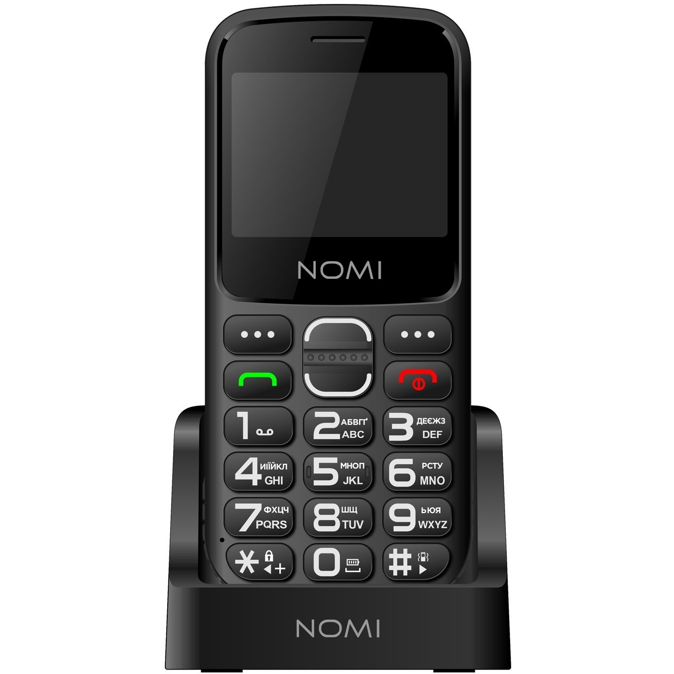 Мобильный телефон NOMI i2320 Black