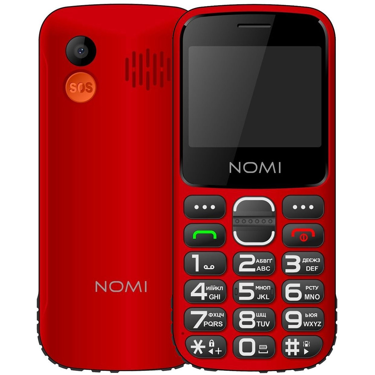 Мобільний телефон NOMI i2320 Red