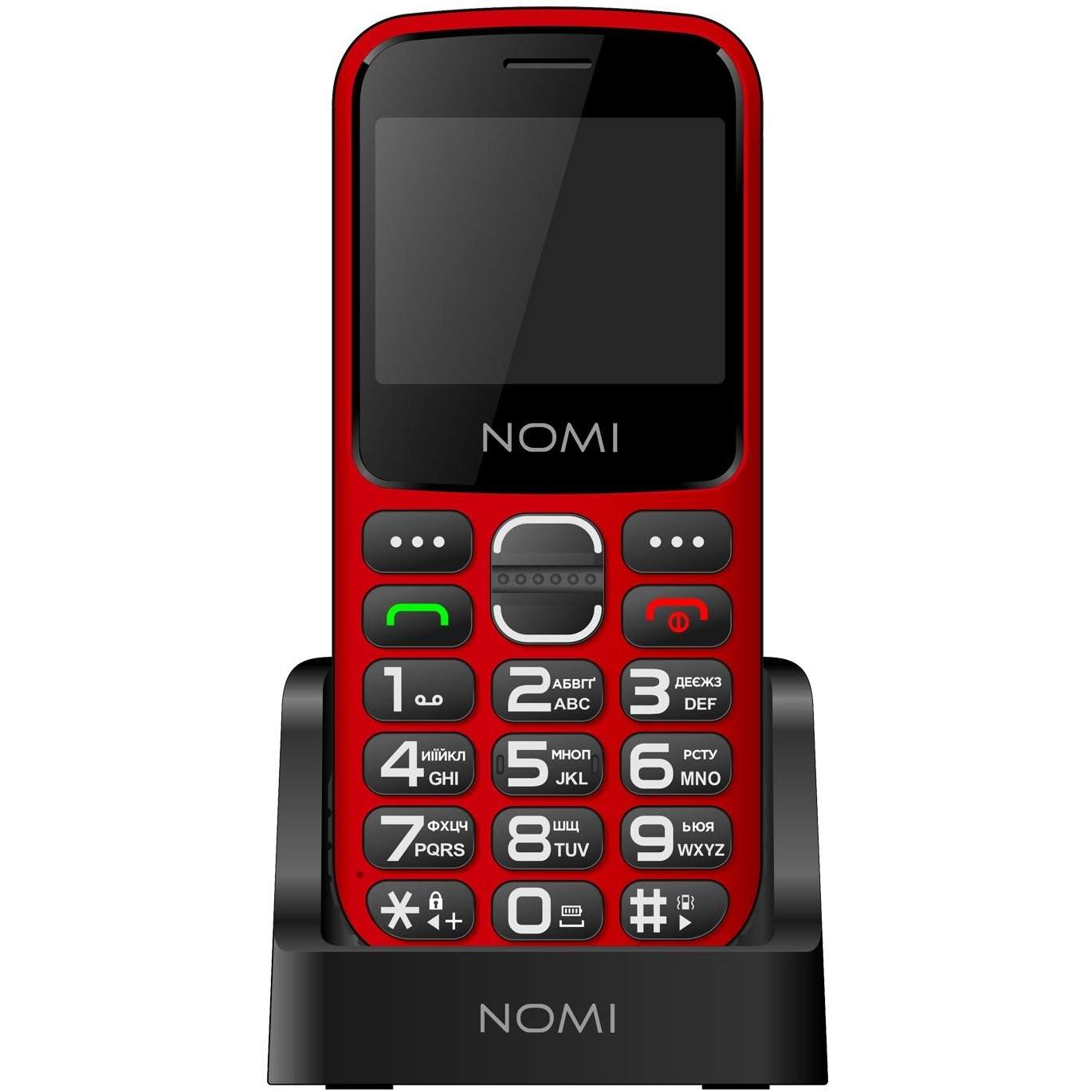Мобільний телефон NOMI i2320 Red