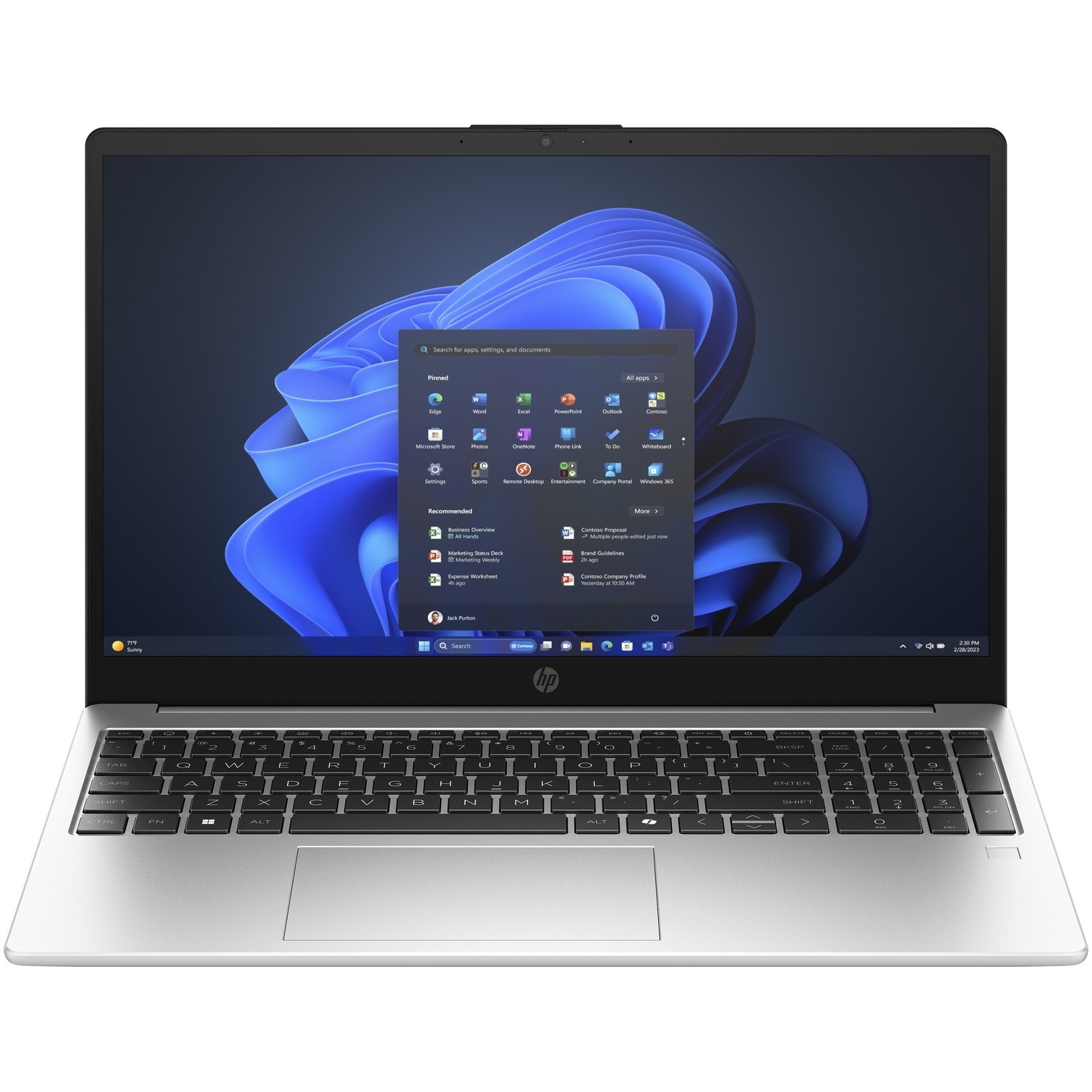 Ноутбук HP 250R G10 Turbo Silver (B9YP0ET)