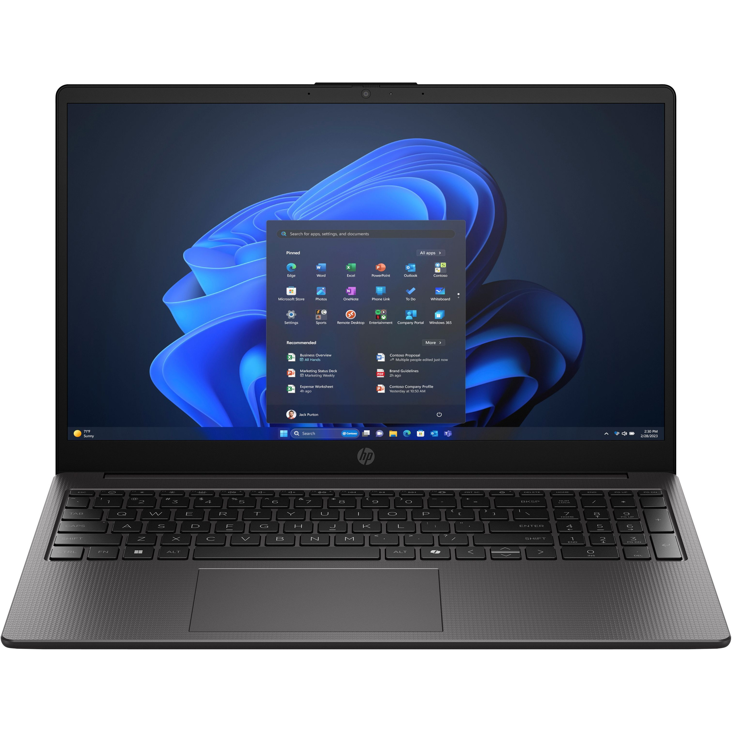 Ноутбук HP 255R G10 Dark Ash Silver (C38KKAT)