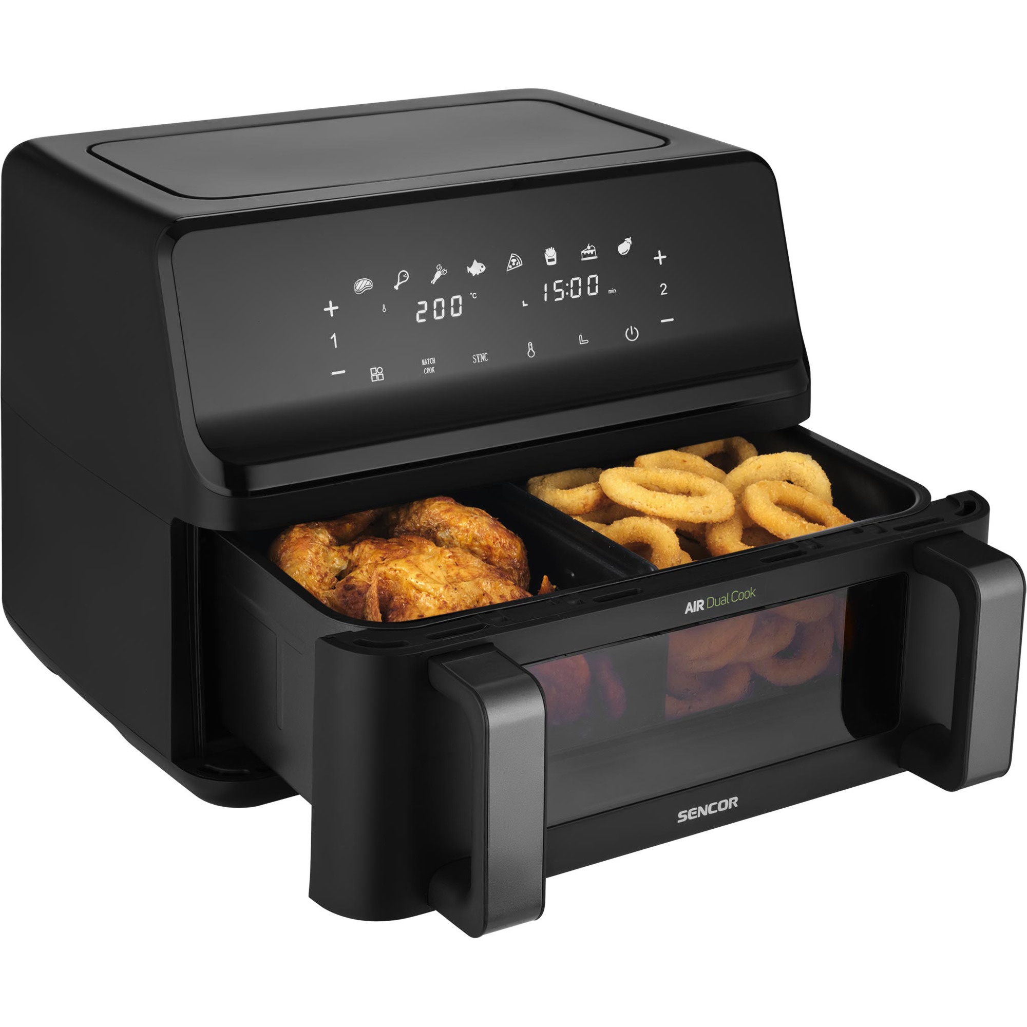 Мультипіч SENCOR Dual Vita Fryer (SFR9650BK)