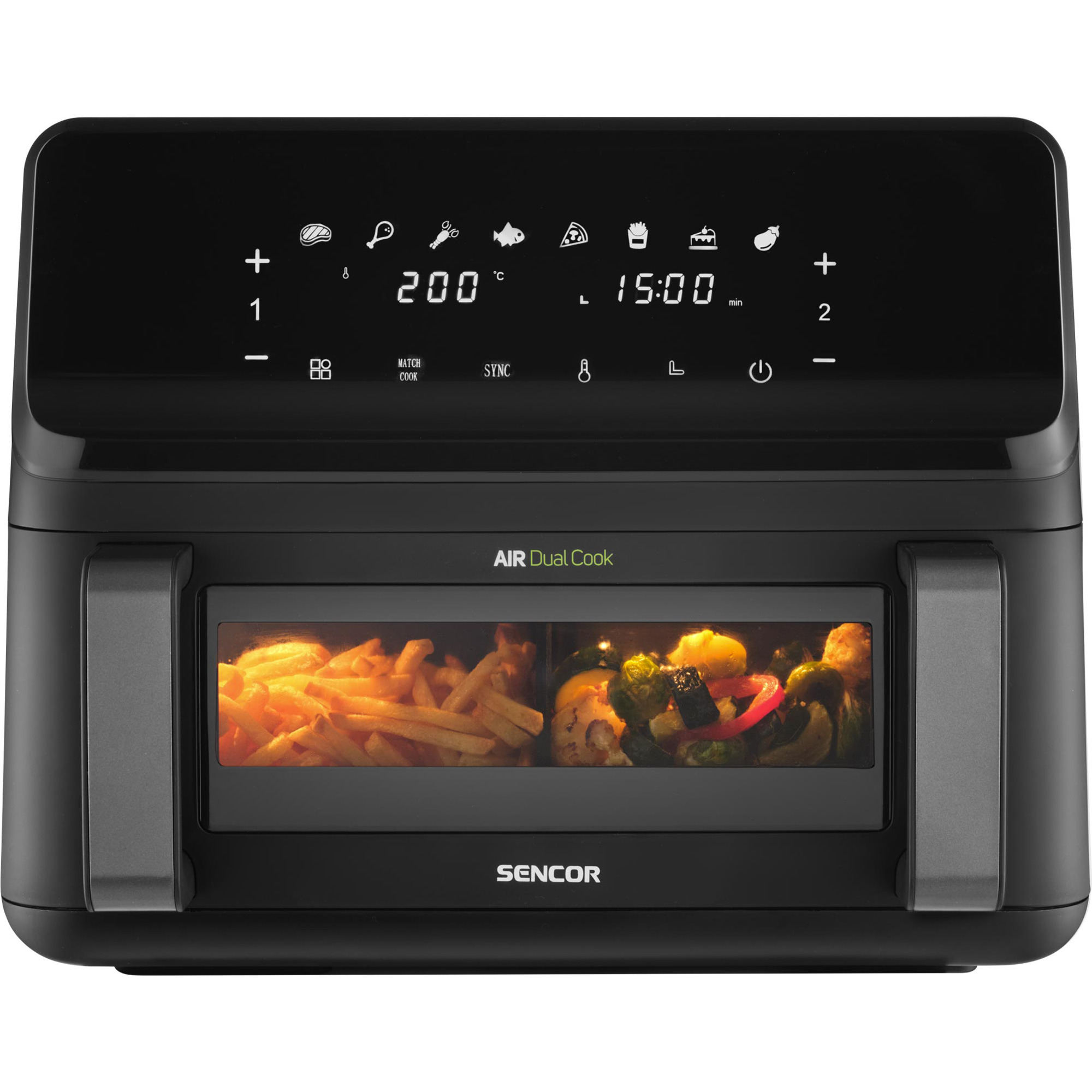 Мультипіч SENCOR Dual Vita Fryer (SFR9650BK)