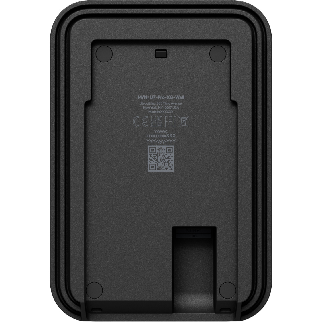 Точка доступу UBIQUITI UniFi U7 Pro XG Wall (U7-PRO-XG-WALL)
