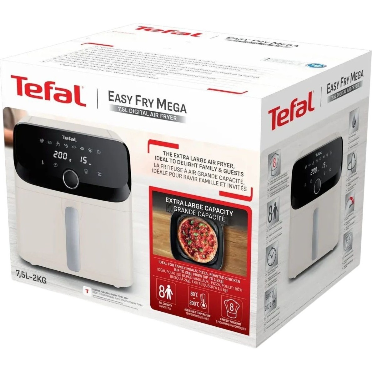 Мультипечь TEFAL Easy Fry Mega (EY855AE0)