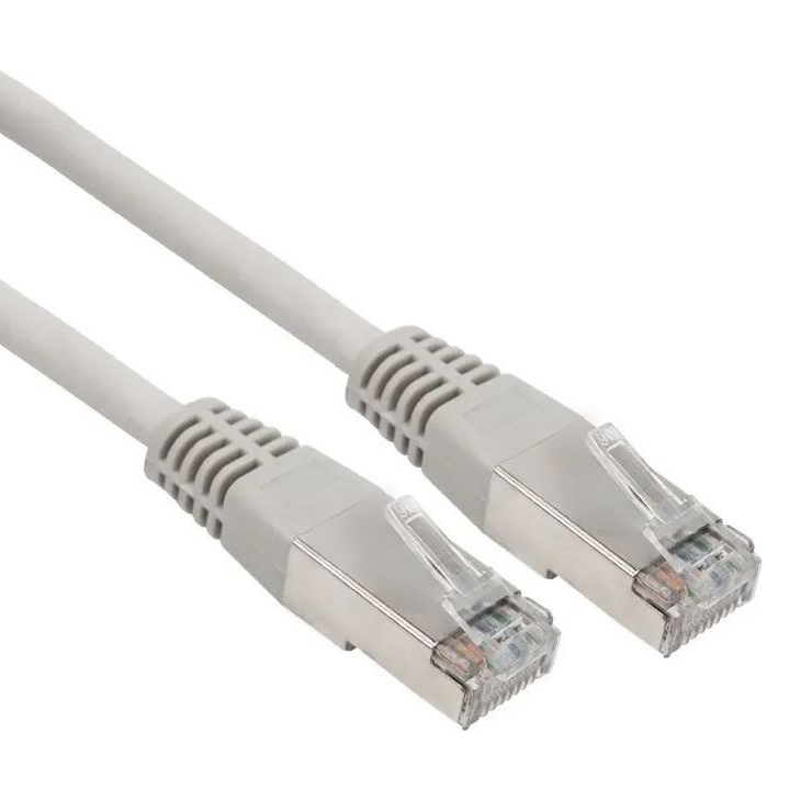 Патч-корд KINGDA SSTP Cat.6a CU 10м Gray (KD-PASFT91000GY-LSZH)