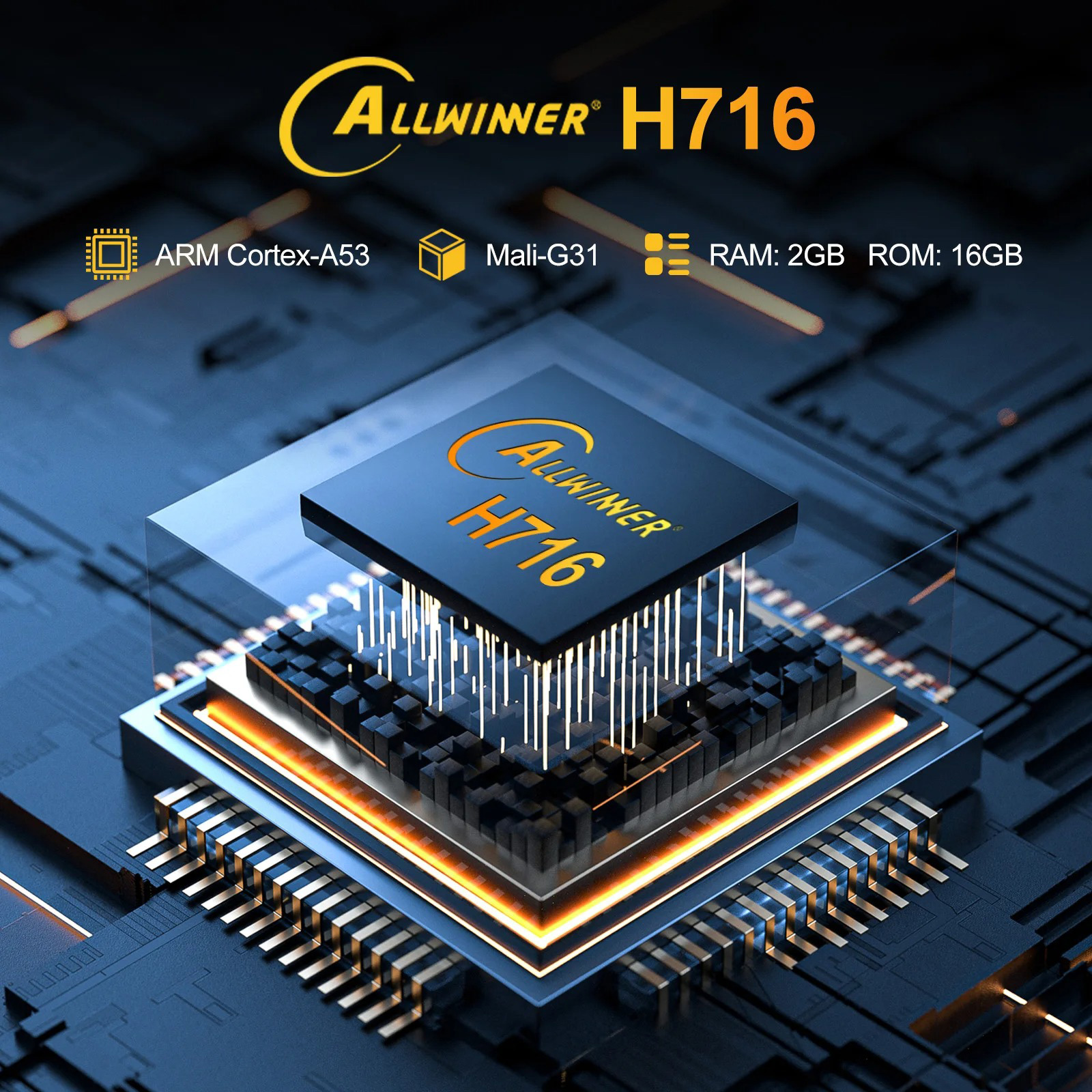 Проектор портативный H96 MAX B11 Blue