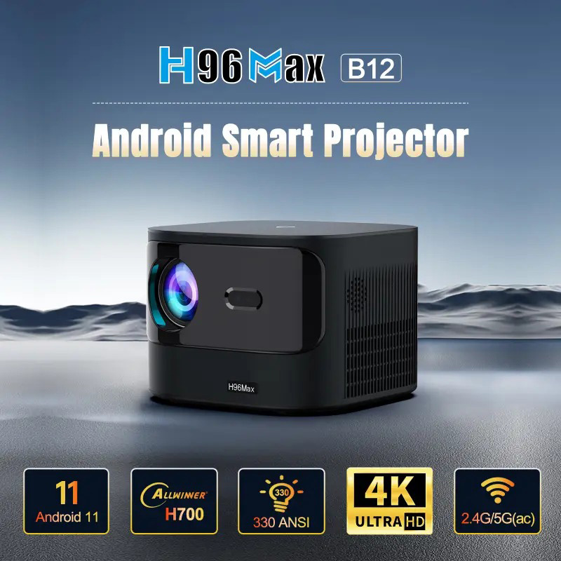 Проектор портативный H96 MAX B12