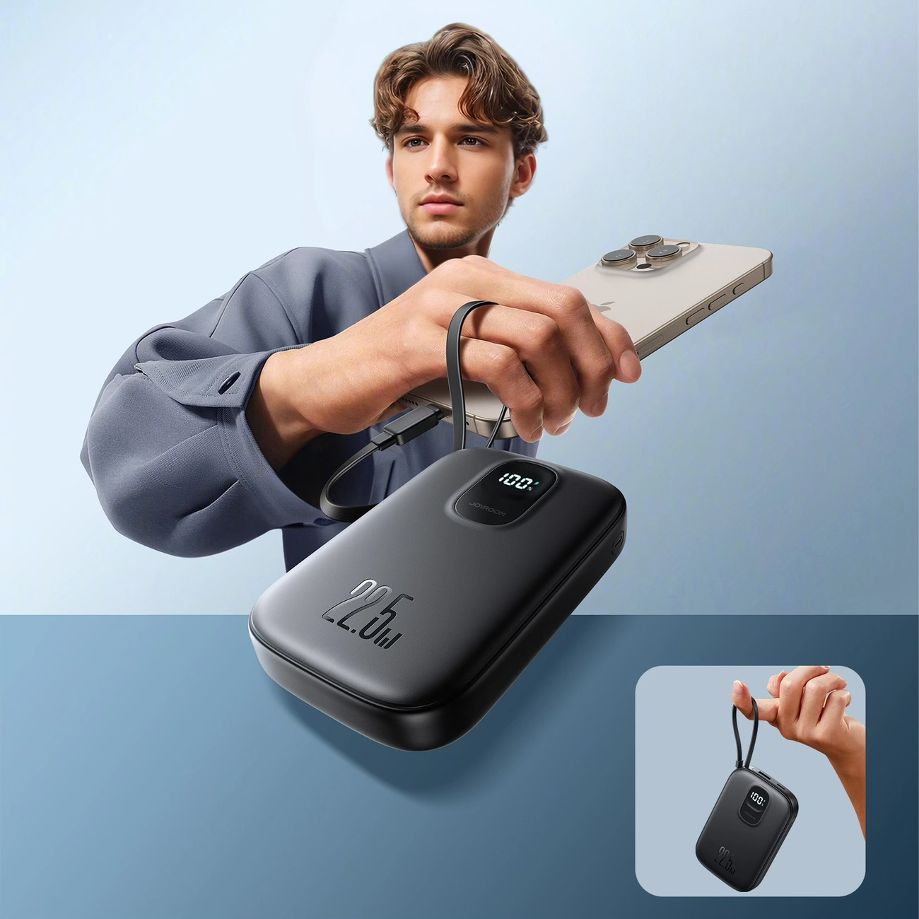 Повербанк JOYROOM JR-PBF17 22.5W 10000mAh