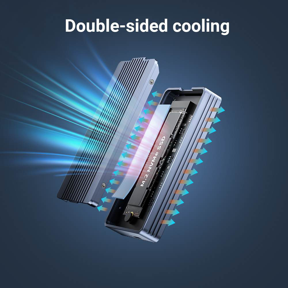 Карман внешний ACASIS 40Gbps with Thunderbolt 4/3 NVMe PCIe M.2 to USB4