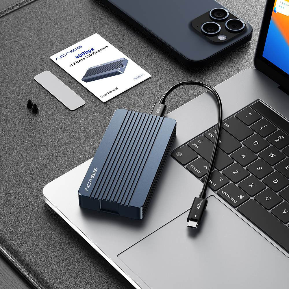 Карман внешний ACASIS 40Gbps with Thunderbolt 4/3 NVMe PCIe M.2 to USB4