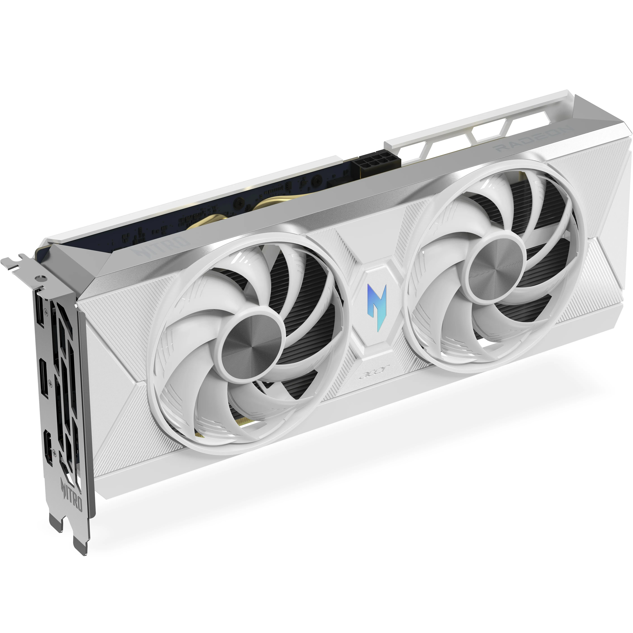 Відеокарта ACER Nitro Radeon RX 9060 XT OC 16GB White Edition (DP.Z4KWW.P02)