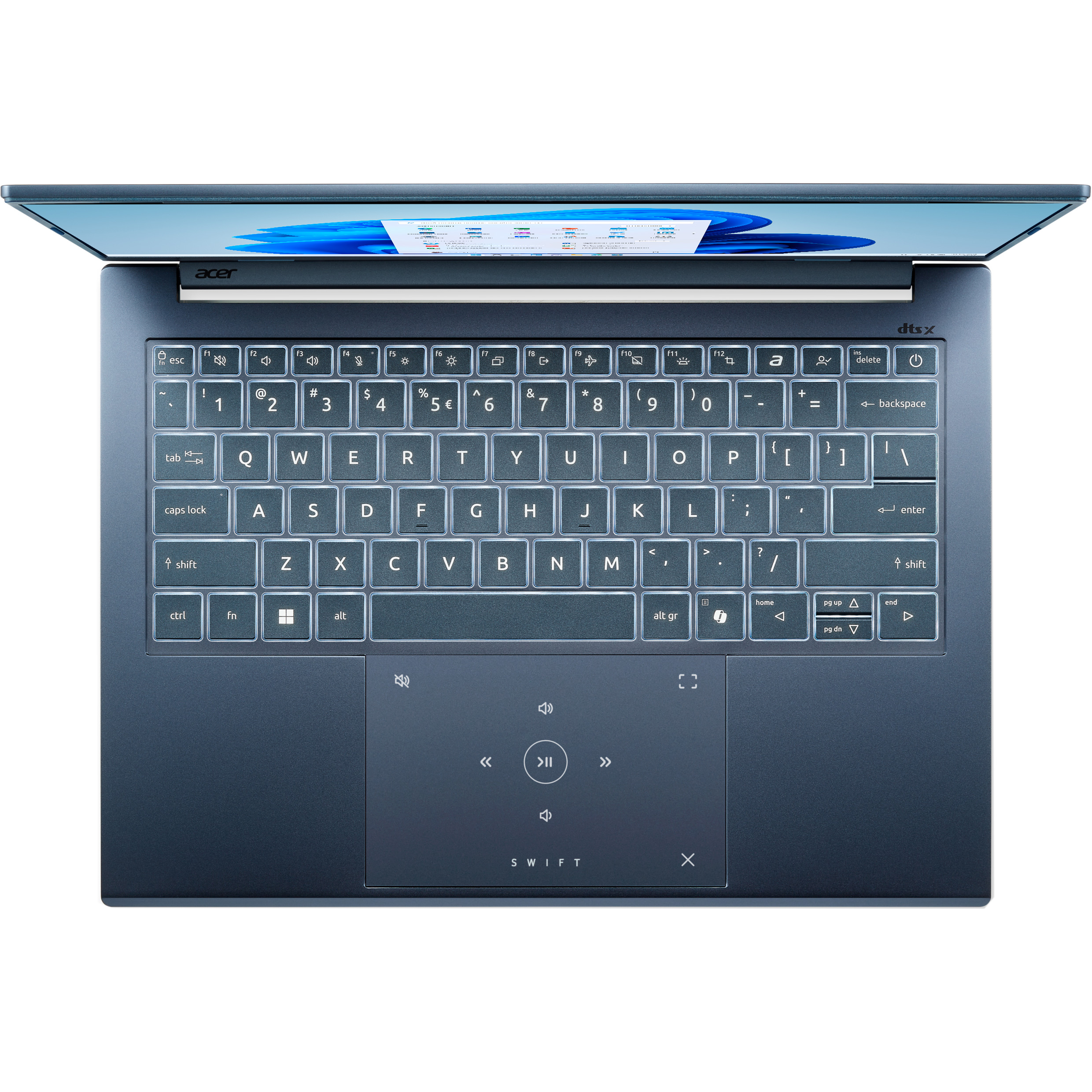 Ноутбук ACER Swift Go 14 AI SFG14-75-954D Steam Blue (NX.JNBEU.004)