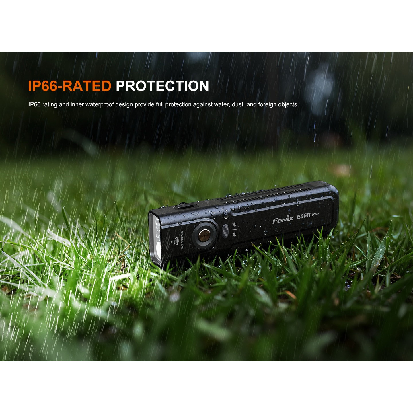 Фонарь-брелок FENIX E06R Pro Olive Green