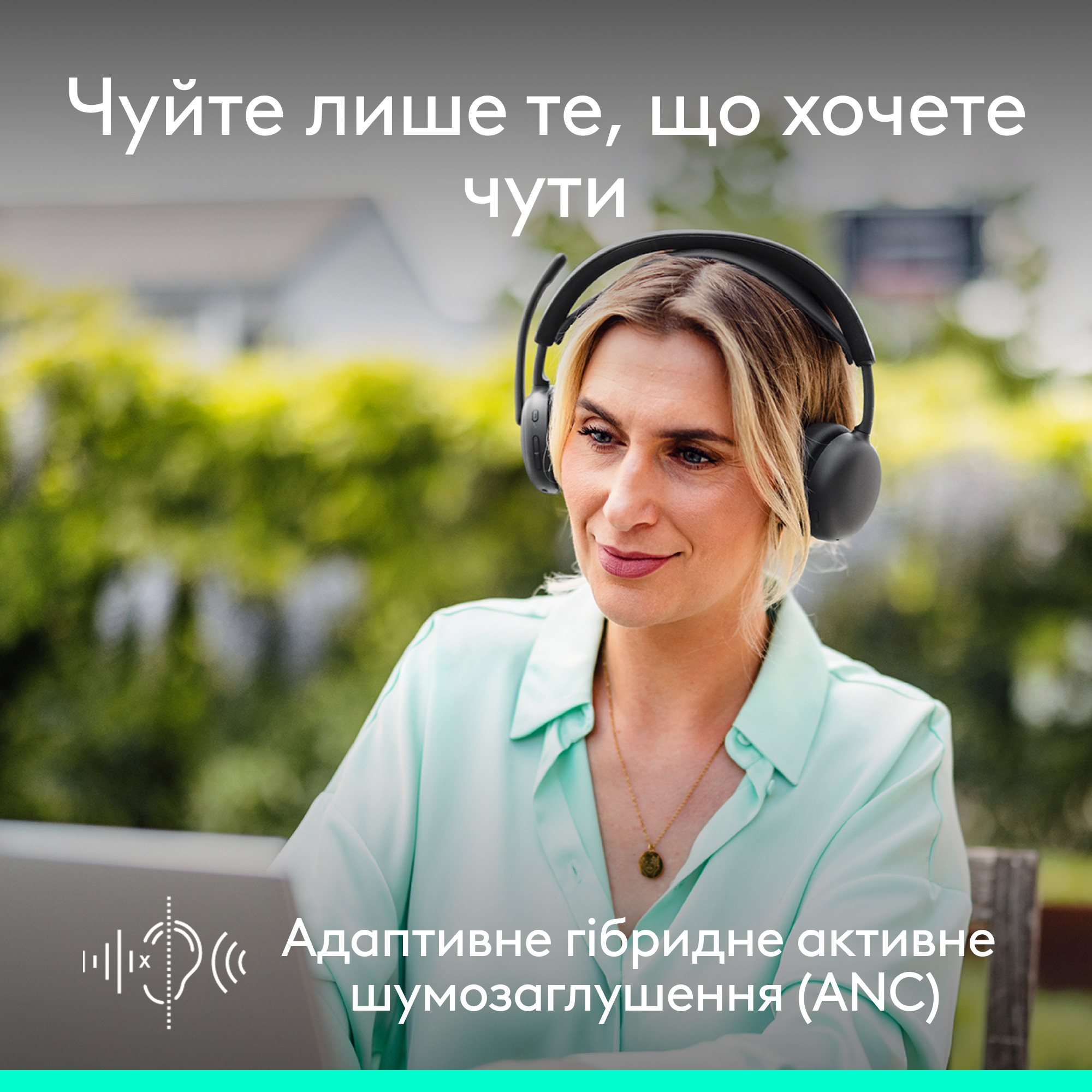 Гарнитура беспроводная LOGITECH Zone Wireless 2 ES Graphite (981-001503)