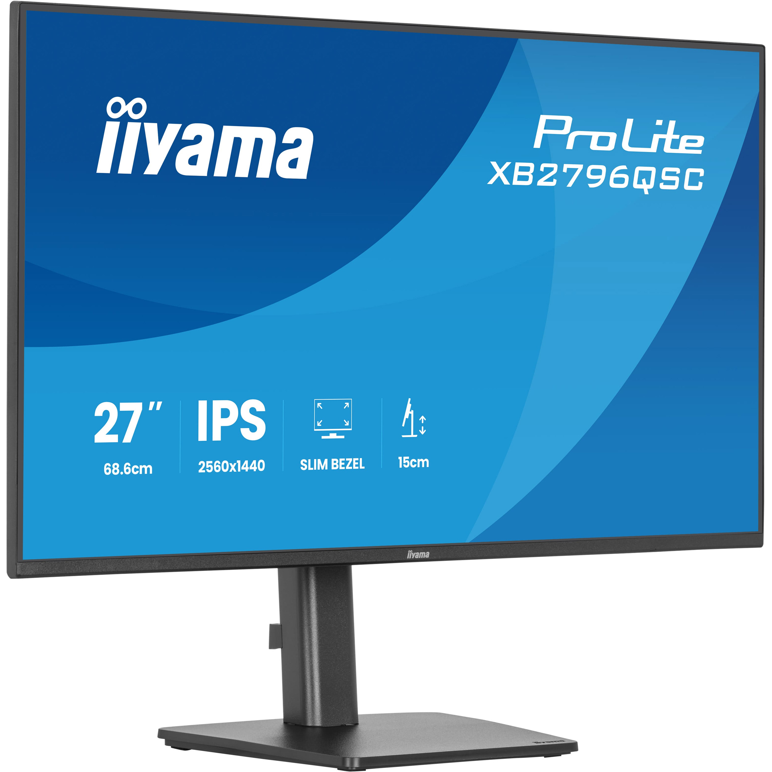 Монитор 27" IIYAMA ProLite XB2796QSC-B1