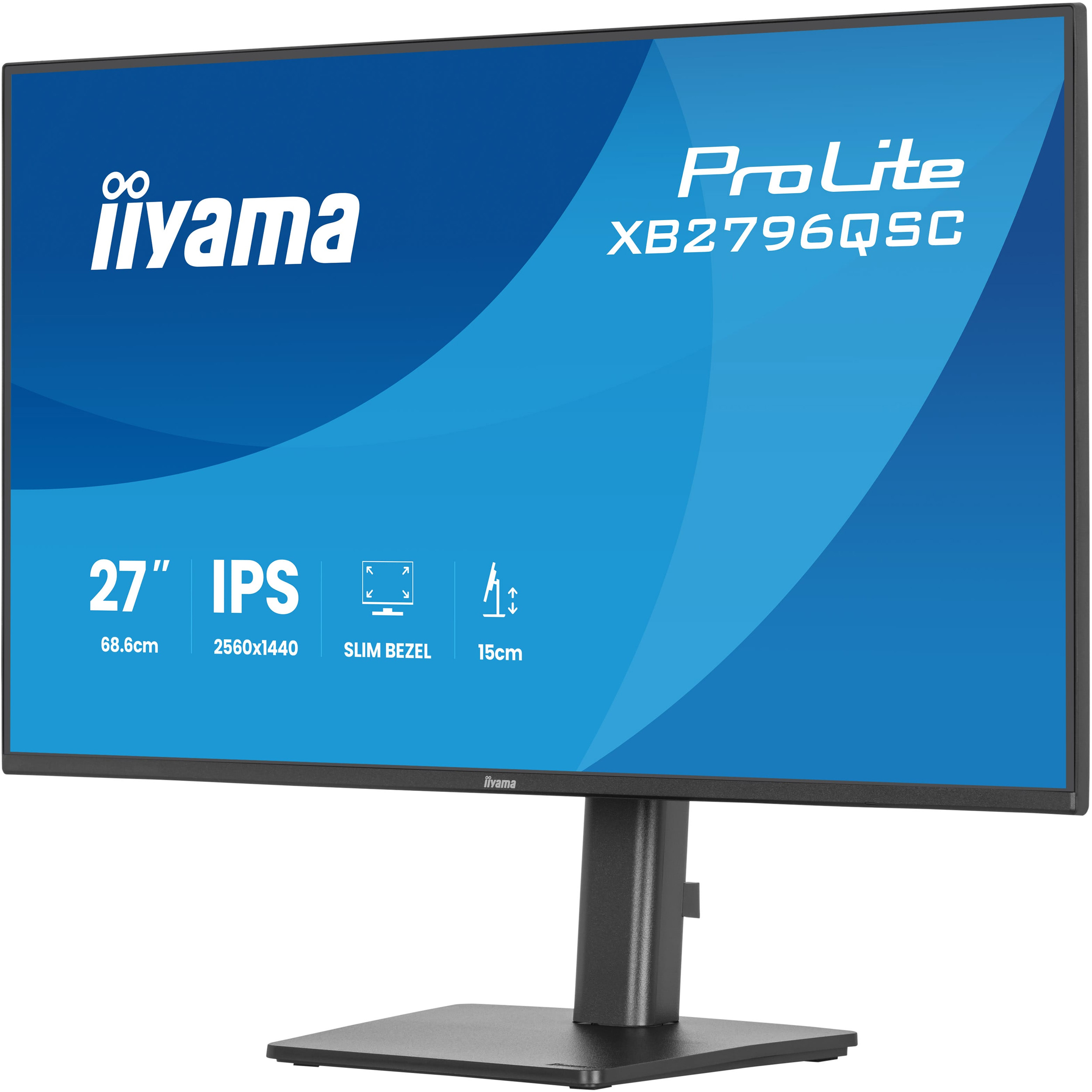 Монитор 27" IIYAMA ProLite XB2796QSC-B1