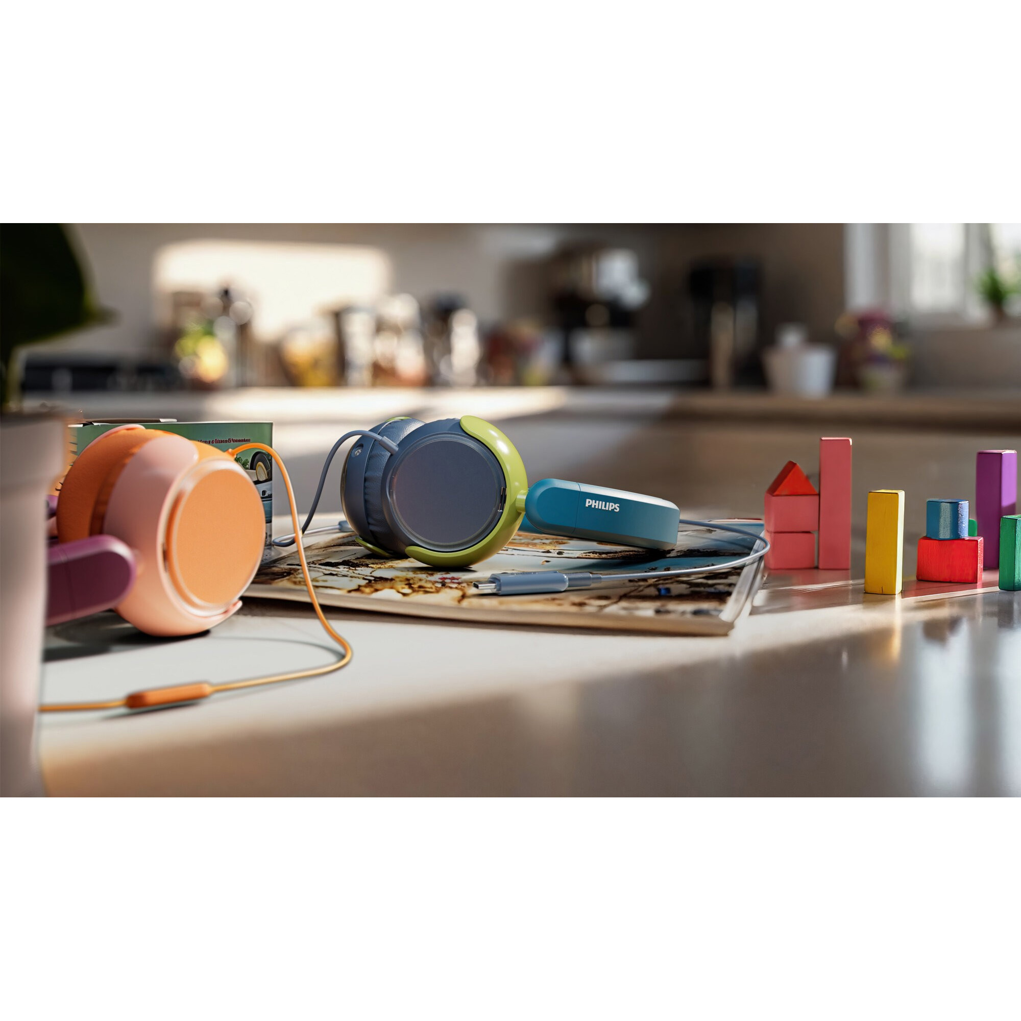 Наушники PHILIPS TAK2000 Crystal Teal (TAK2000CT/00)