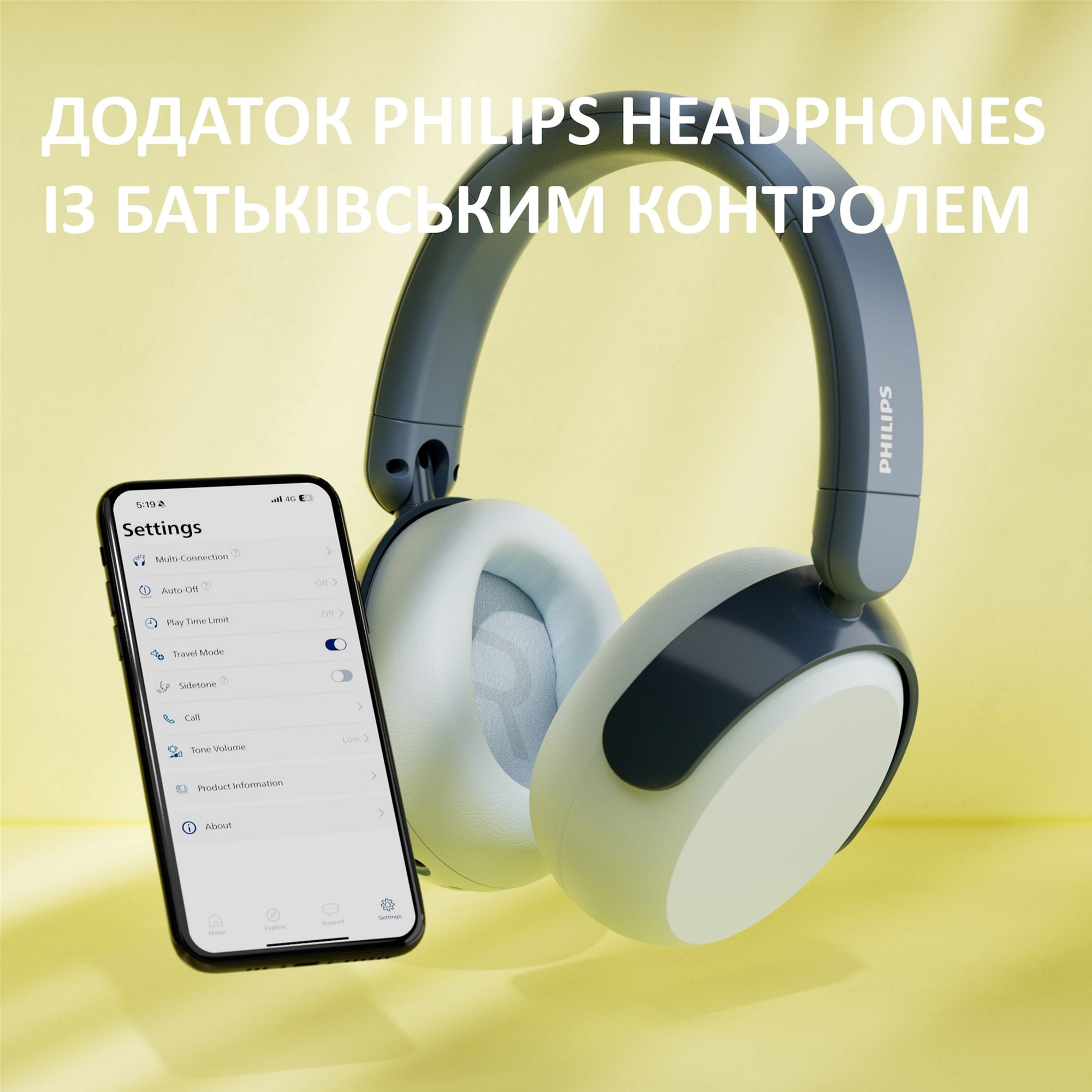 Навушники PHILIPS TAK5500 Real Teal (TAK5500RT/00)